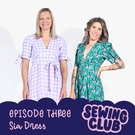 Sewing Club Ep. 3 The Sia Dress by Marsha Style Patterns