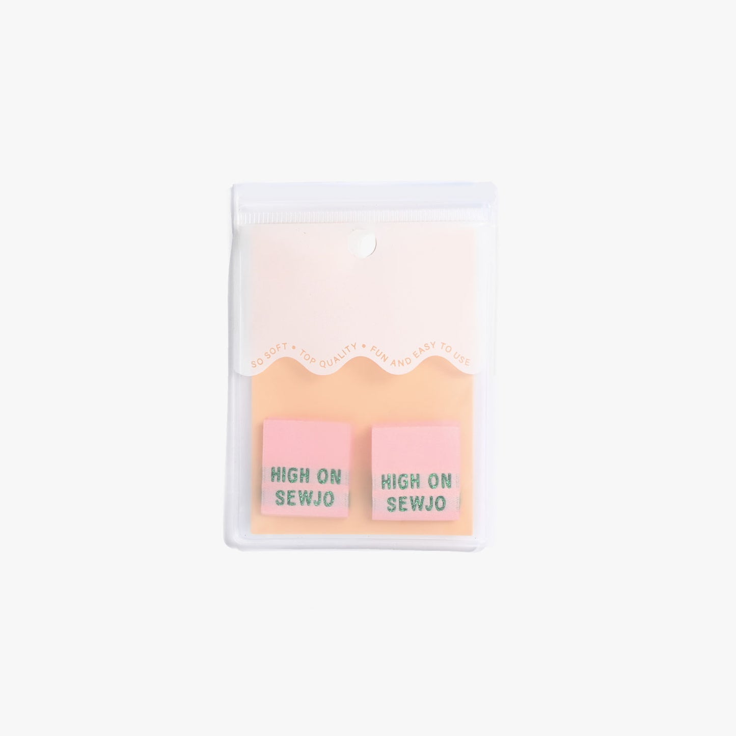 Kylie and the Machine - Woven Labels - "High on Sew-Jo"