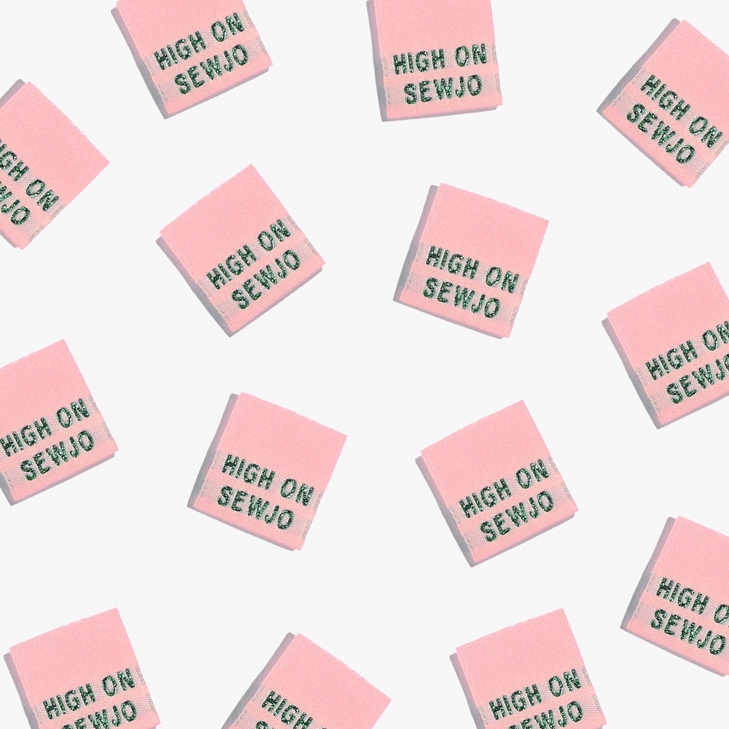 Kylie and the Machine - Woven Labels - "High on Sew-Jo"