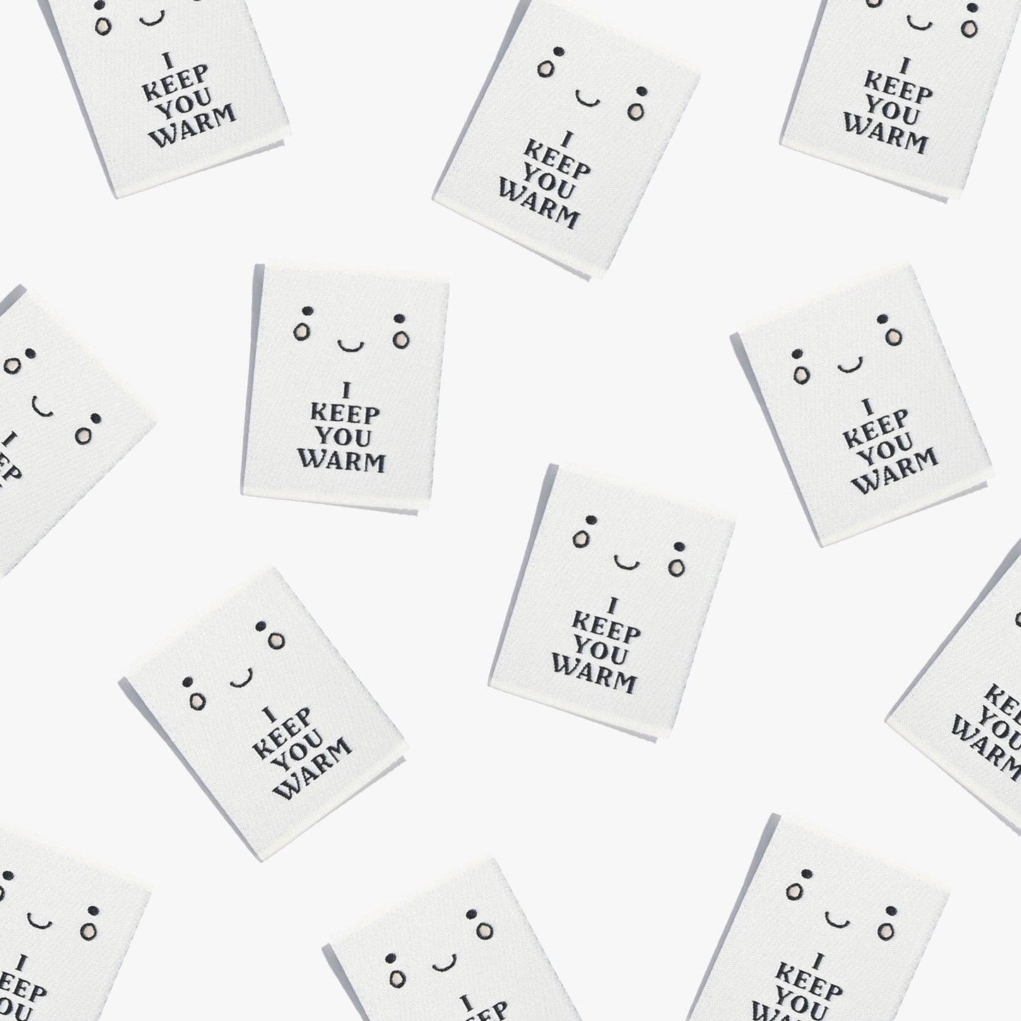Kylie and the Machine - Woven Labels - "I Keep You Warm"