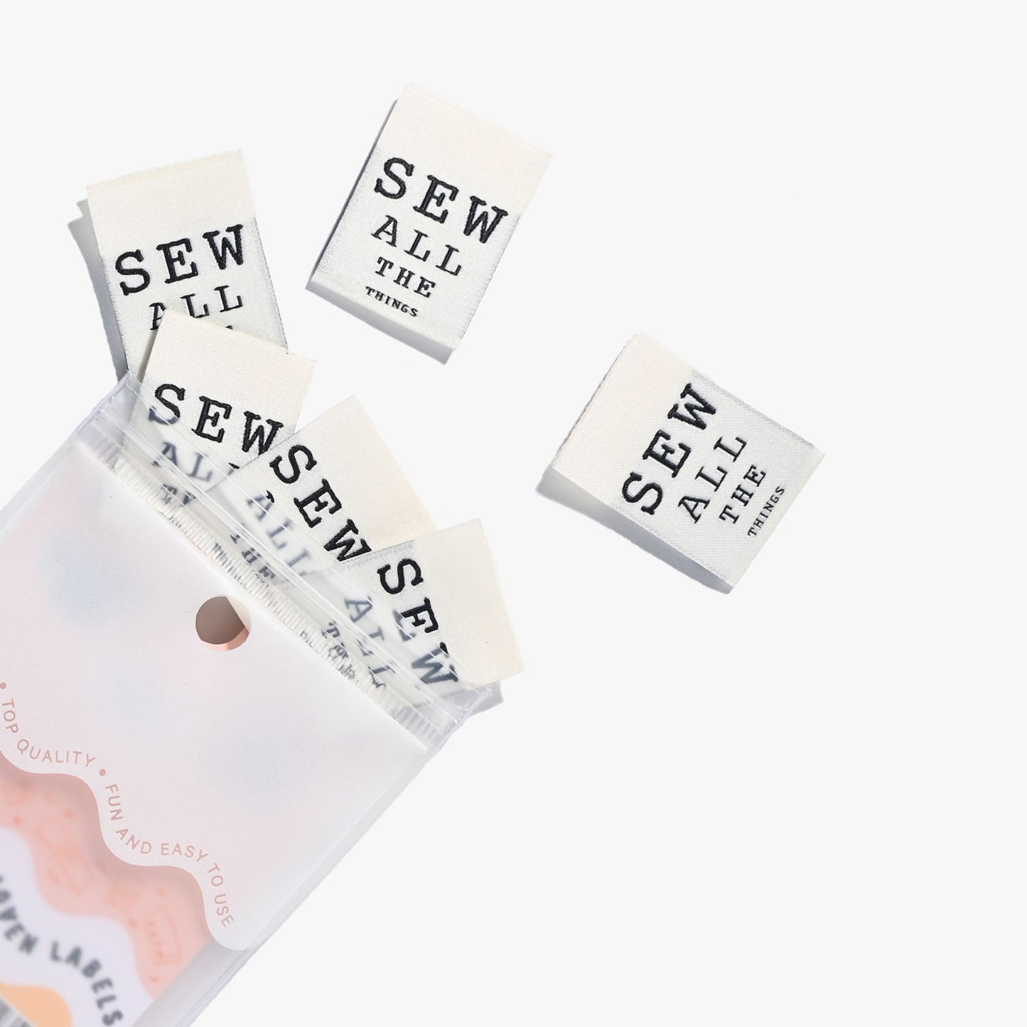 Kylie and the Machine - Woven Labels - "Sew All the Things"