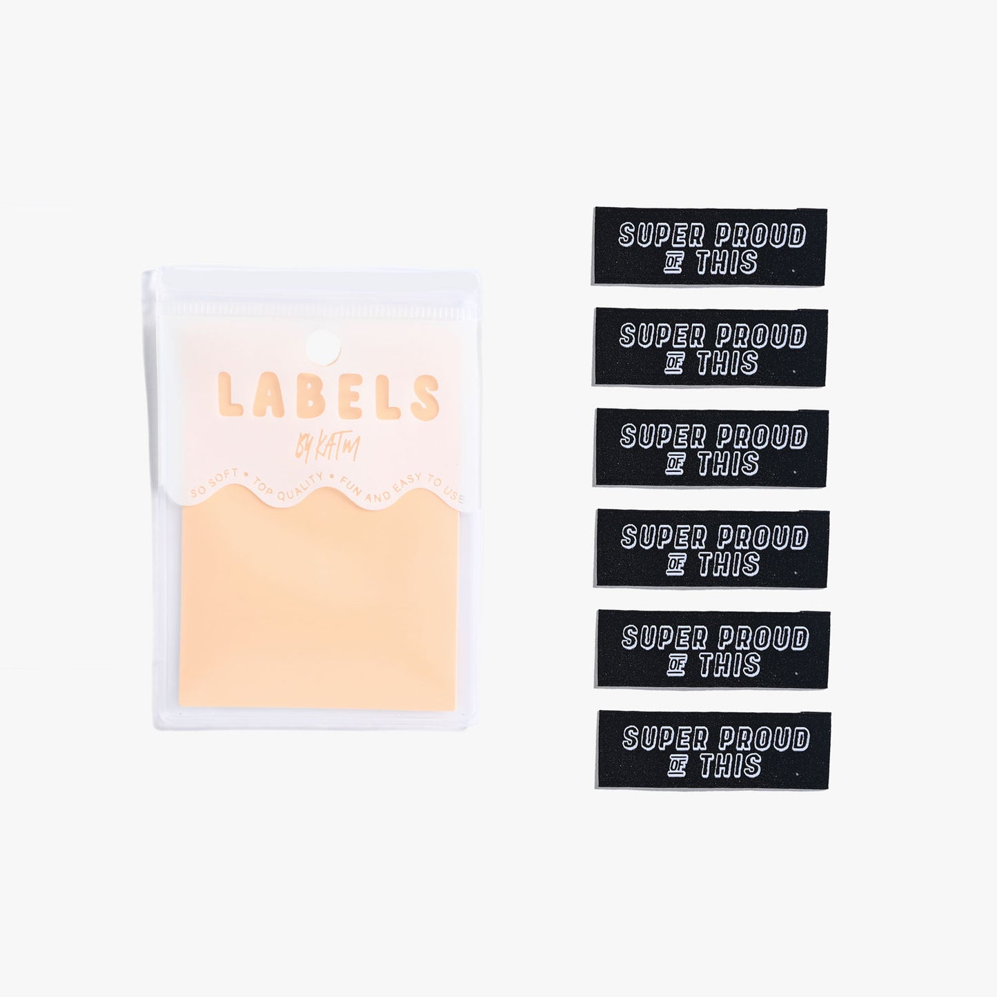 Kylie and the Machine - Woven Labels - "Super Proud of This"
