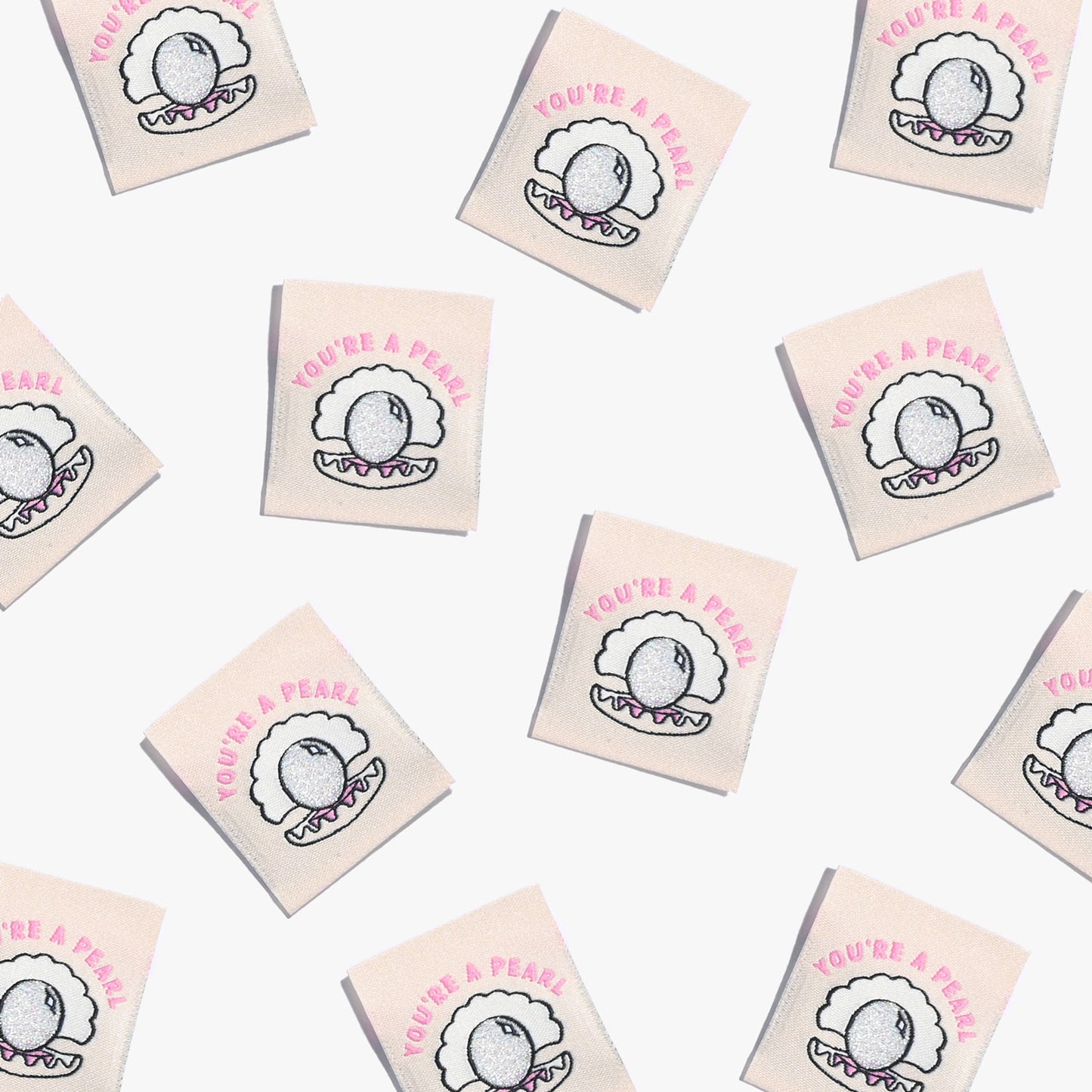 Kylie and the Machine - Woven Labels - "You're A Pearl"