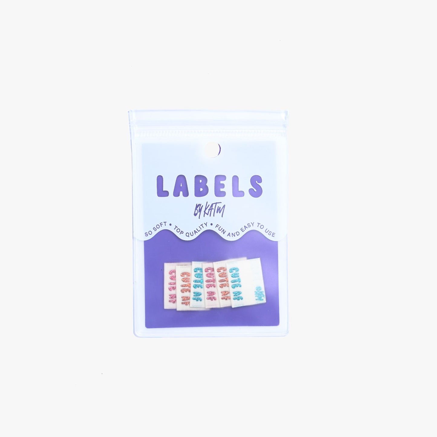 Kylie and the Machine - Woven Labels - "Cute AF"