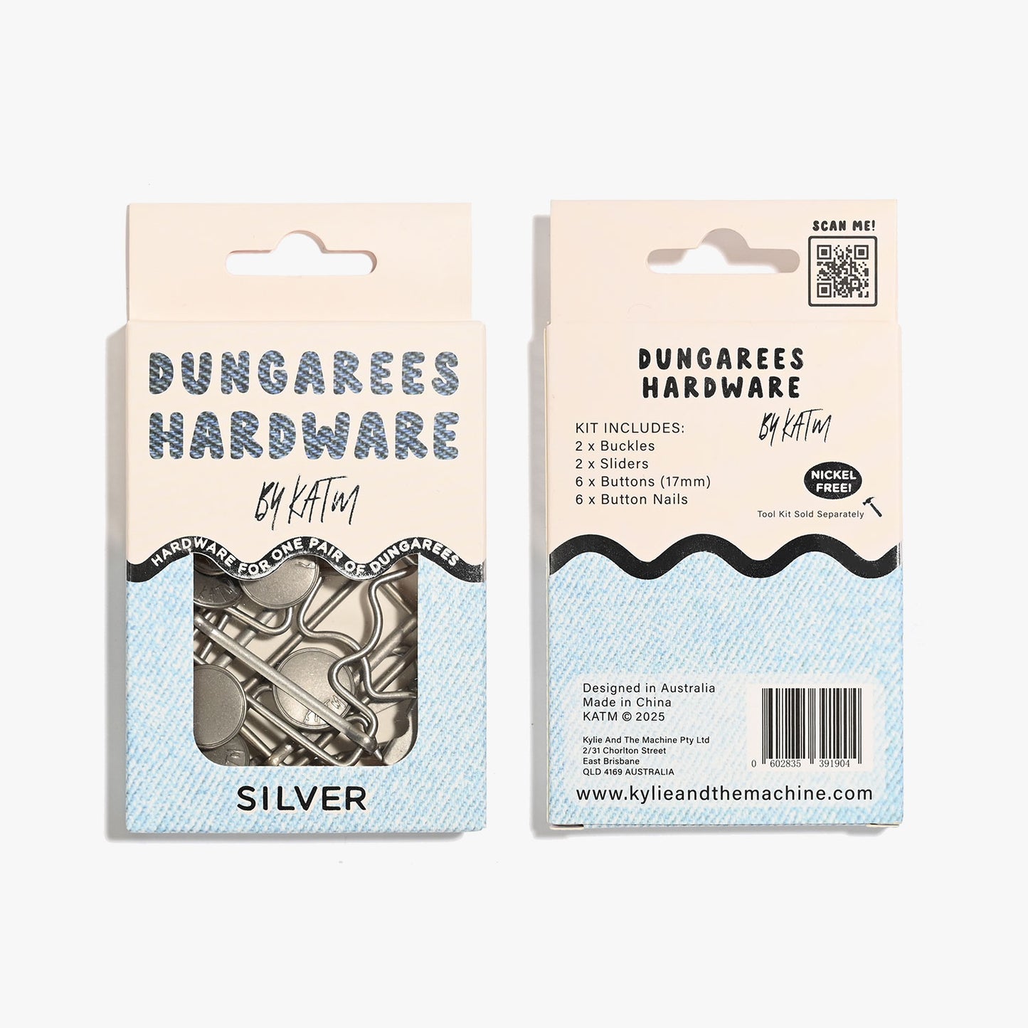 Kylie and the Machine - Dungarees Hardware Kit