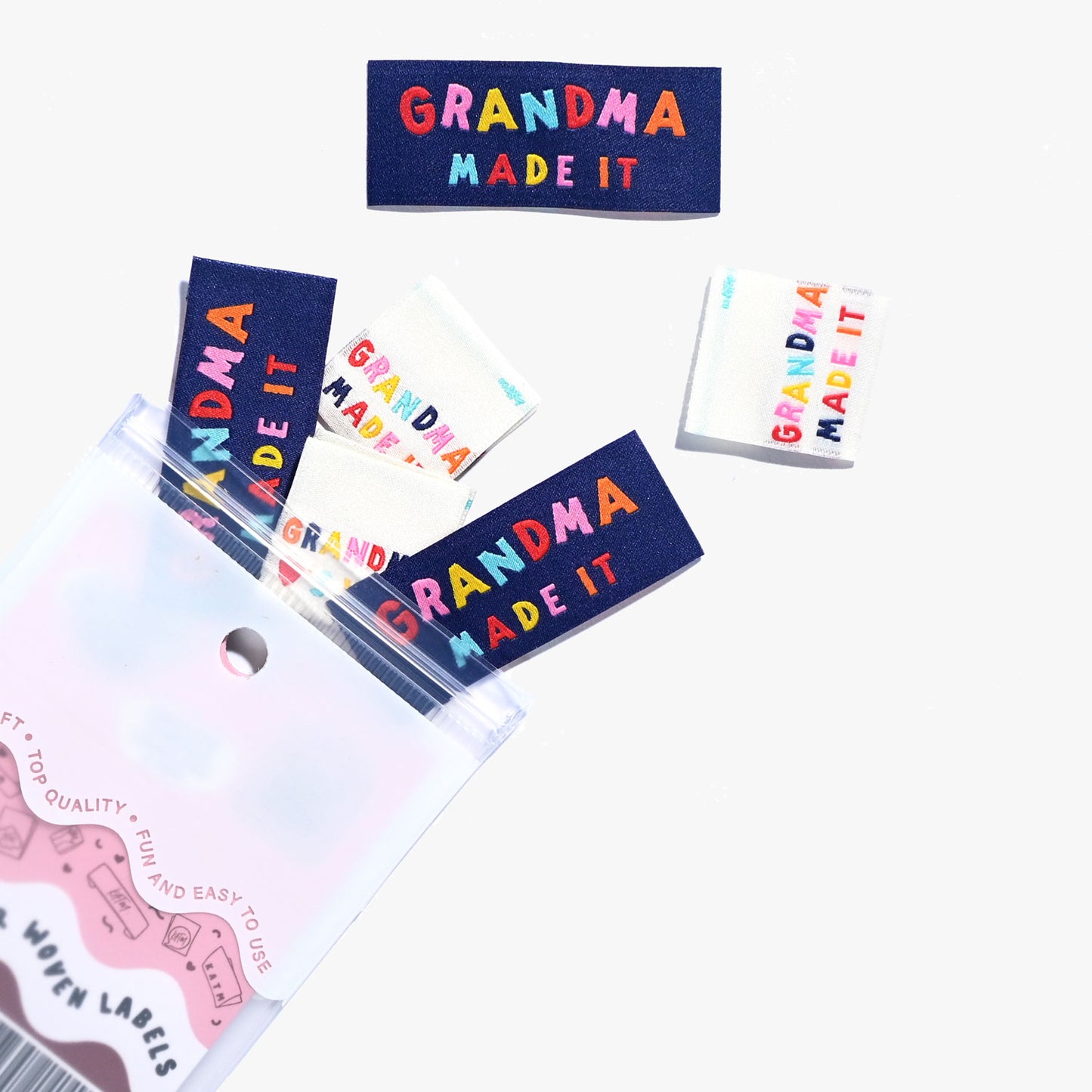 Kylie and the Machine - Woven labels - "Grandma ❤️'s You!"