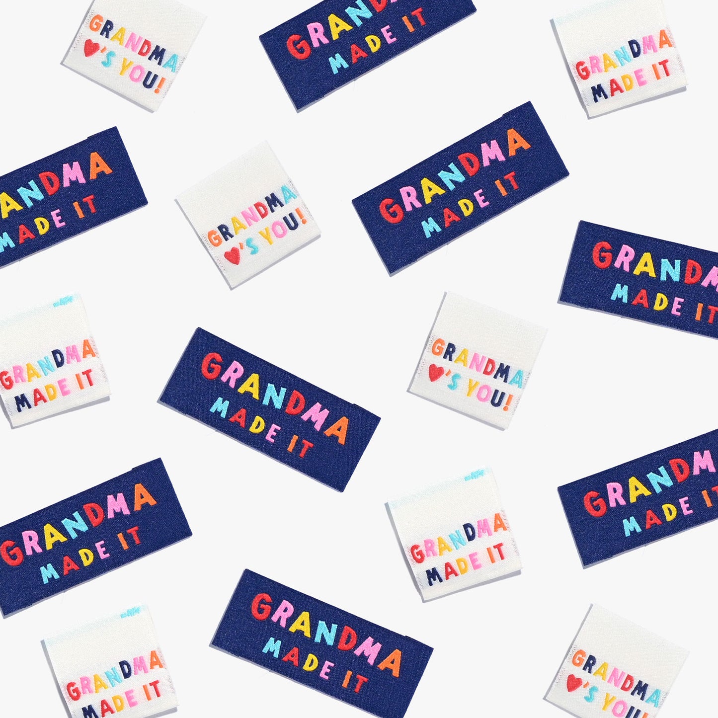 Kylie and the Machine - Woven labels - "Grandma ❤️'s You!"