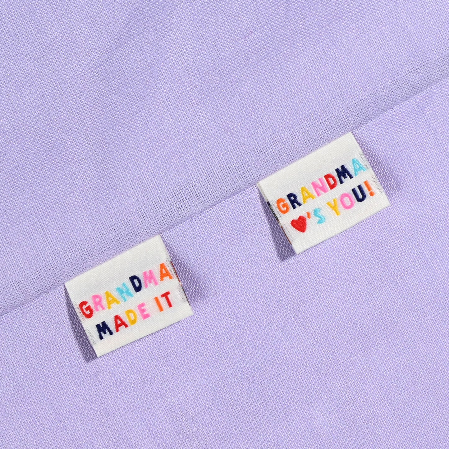Kylie and the Machine - Woven labels - "Grandma ❤️'s You!"
