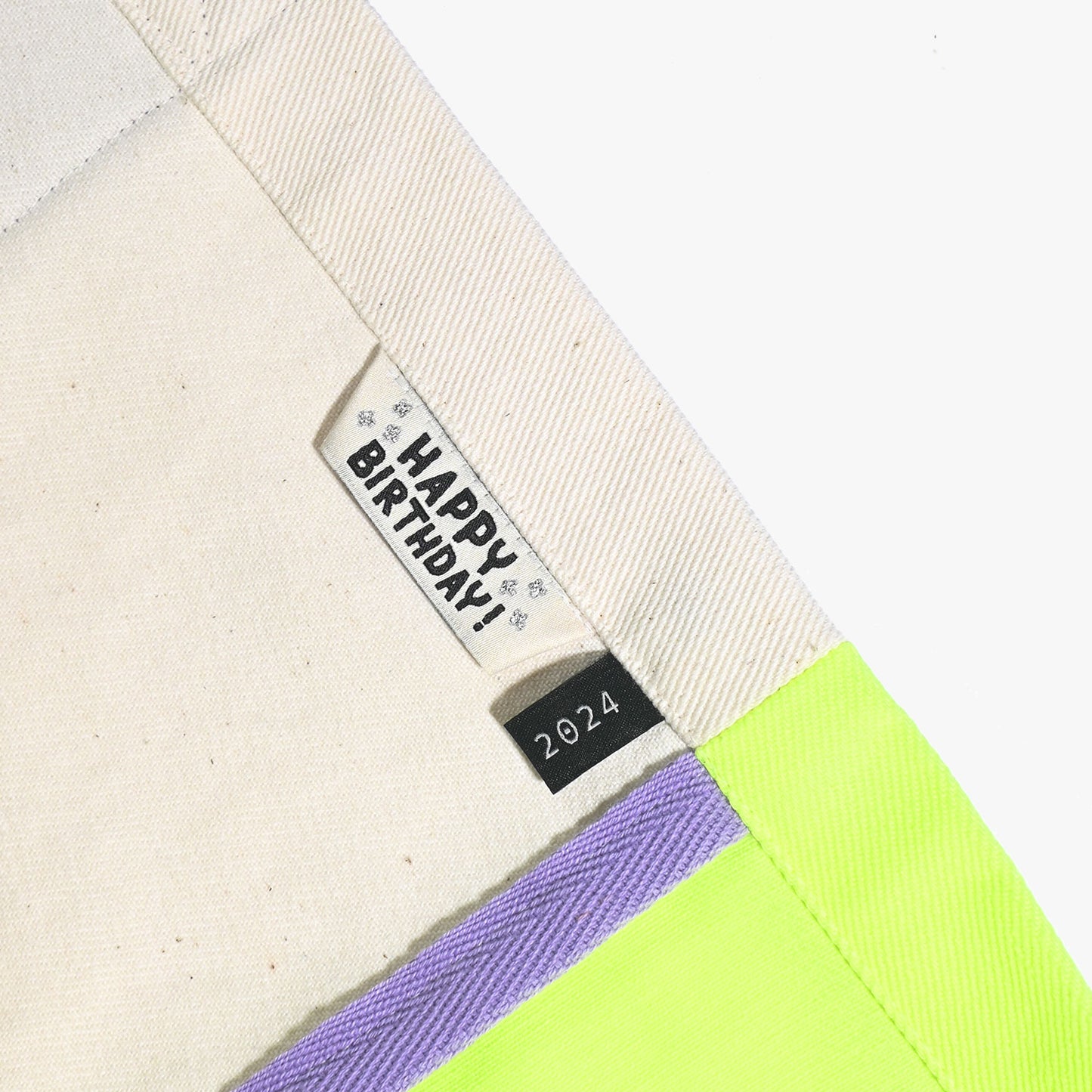 Kylie and the Machine - Woven Labels - "Happy Birthday"
