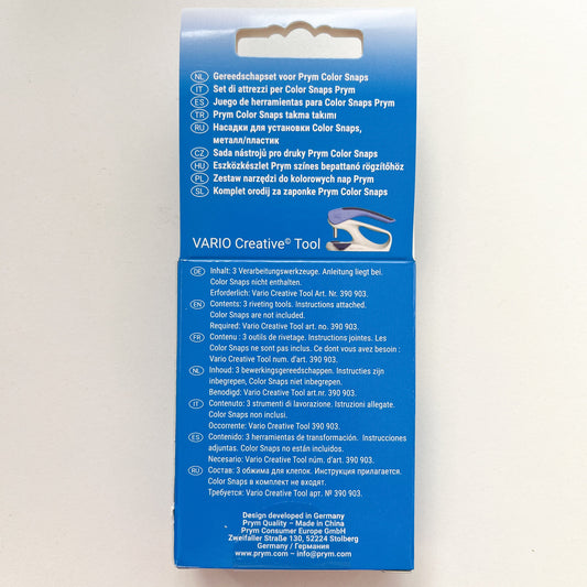 Prym - Tool Set for Colour Snaps 9 & 12.4mm