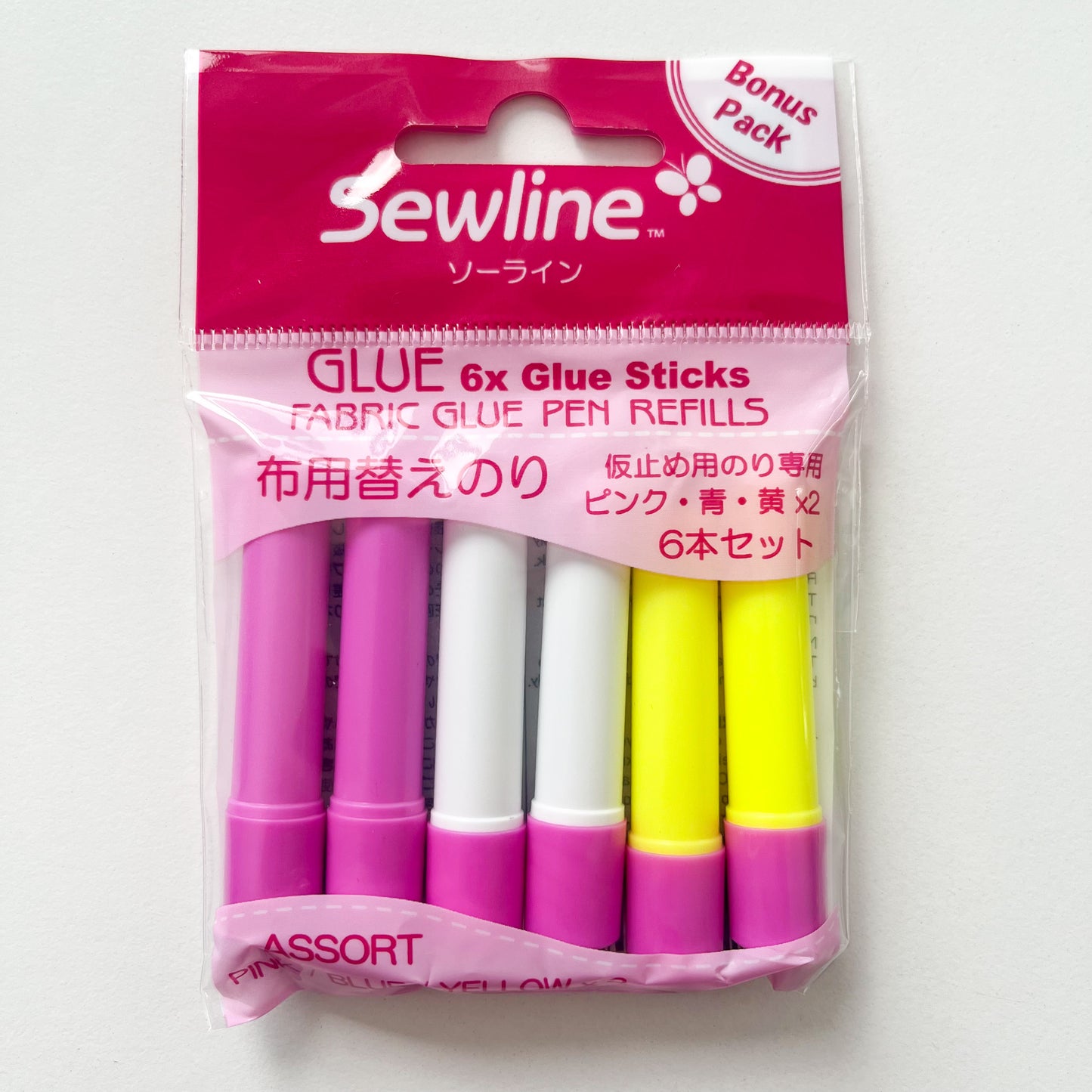 Sewline - Fabric Glue Pen REFILLS - 6 Pack