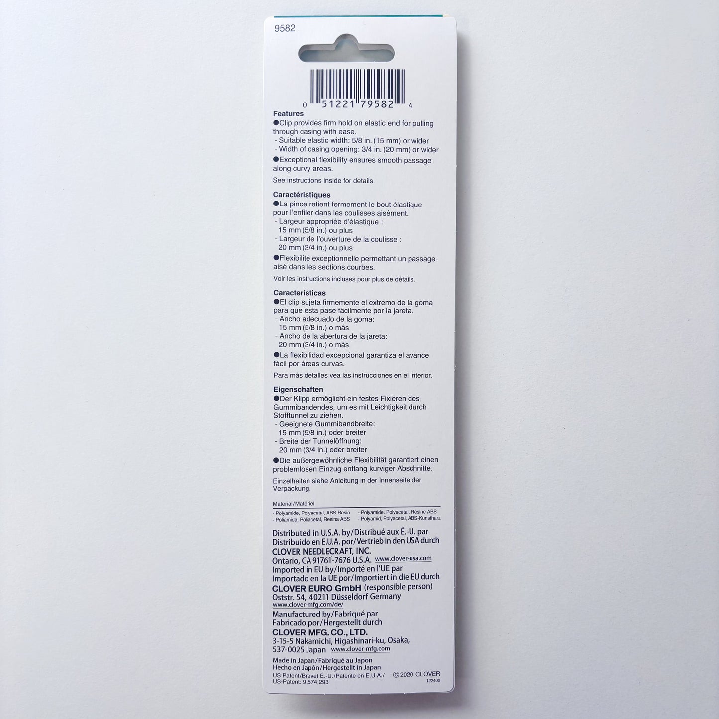 Clover - Clip'n Glide Bodkin