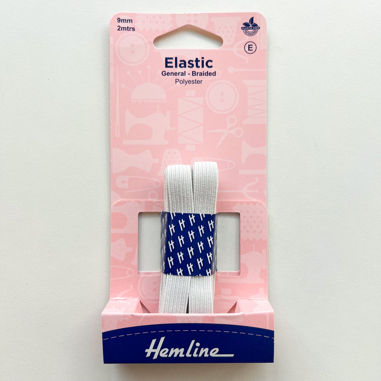 Hemline - Braided Elastic - 9mm