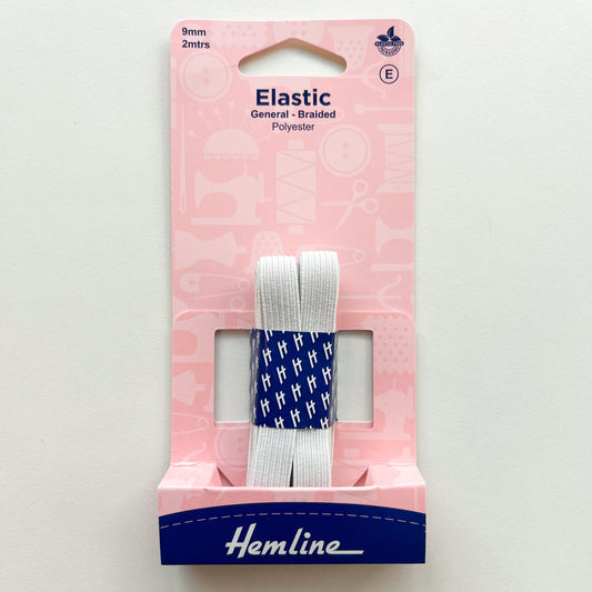 Hemline - Braided Elastic - 9mm