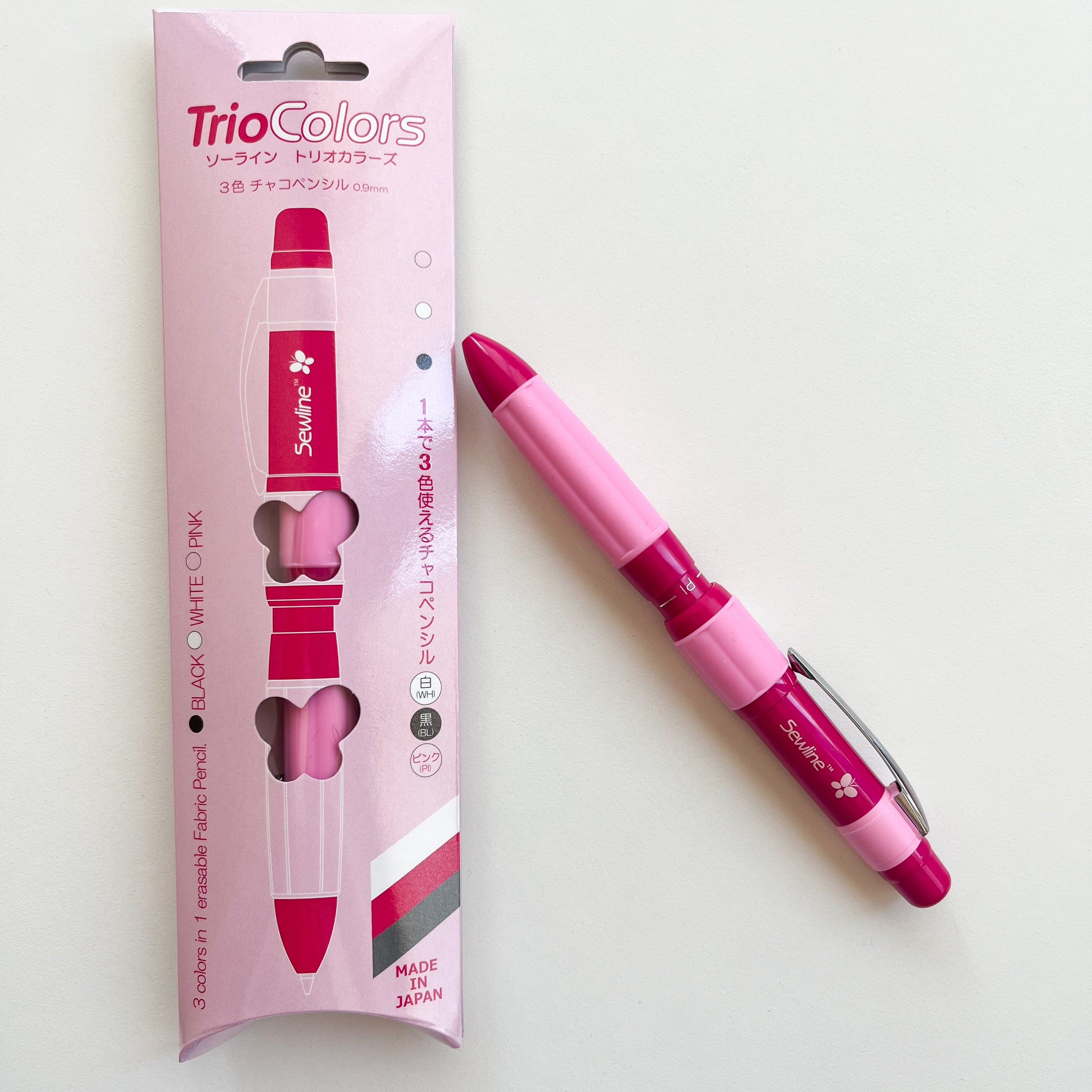 Sewline Trio Colours Fabric Pencil Sewline Trio Colours Fabric Pencil