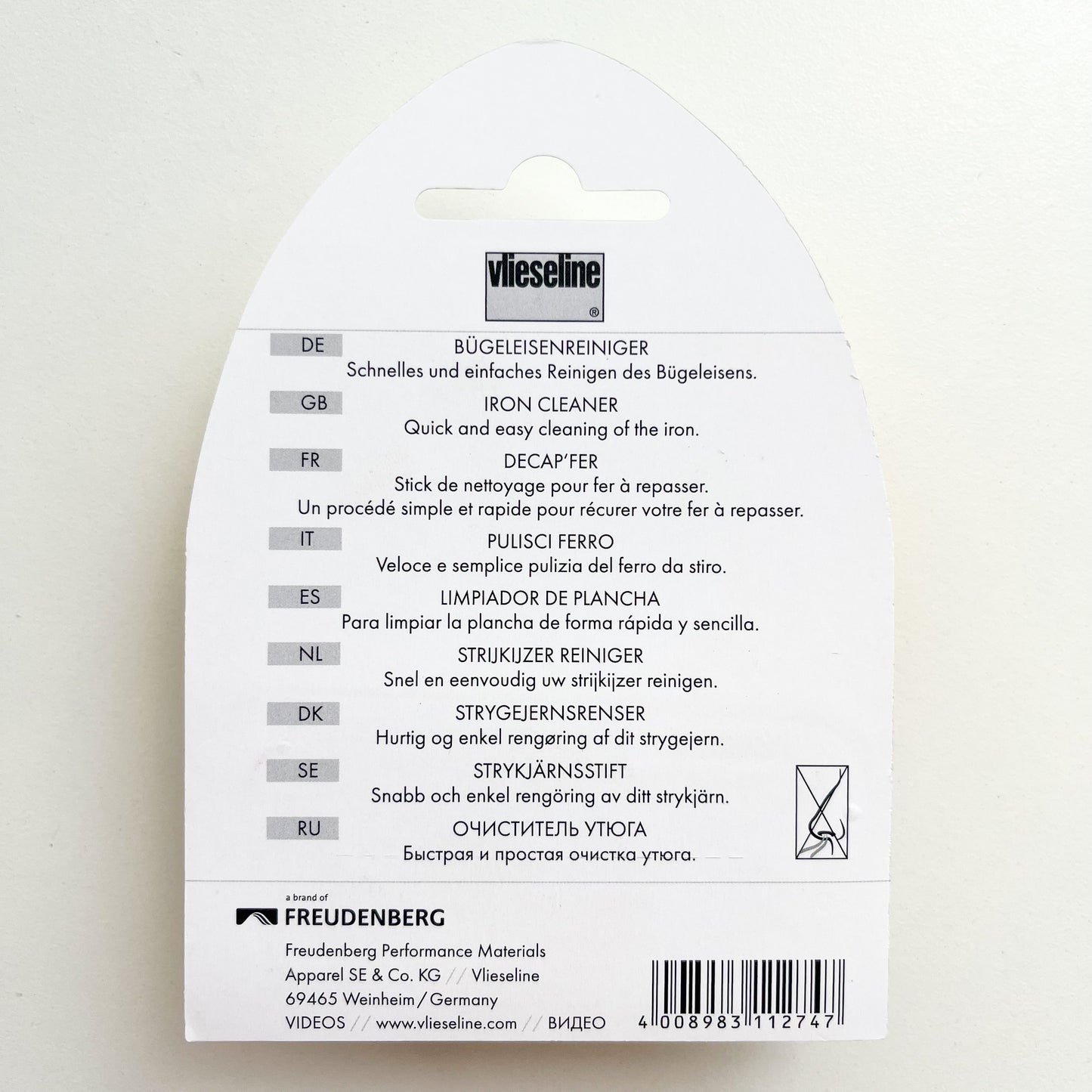 Vlieseline - Iron Cleaner Stick