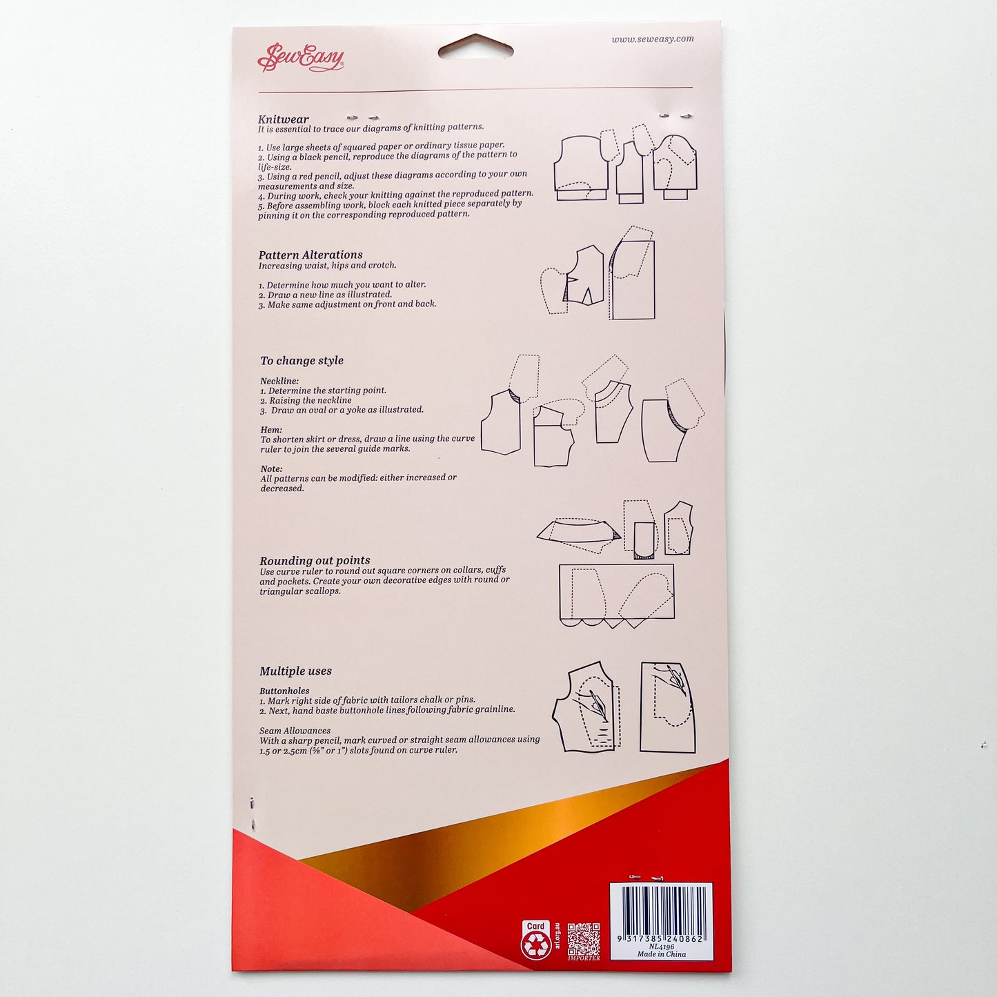 Sew Easy - Curve Ruler