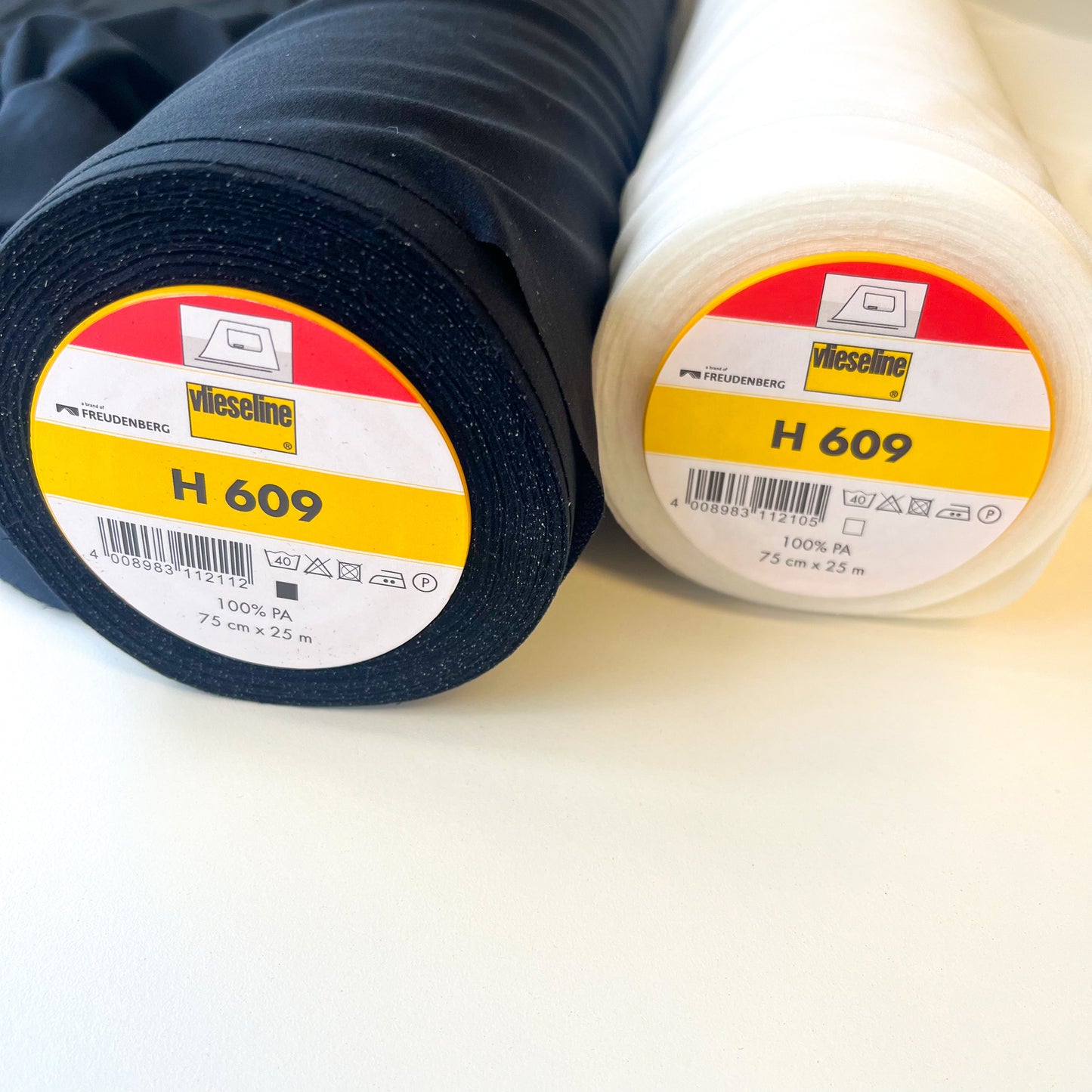 Vilene - Fusible Knit Interfacing - H609 - Black or White