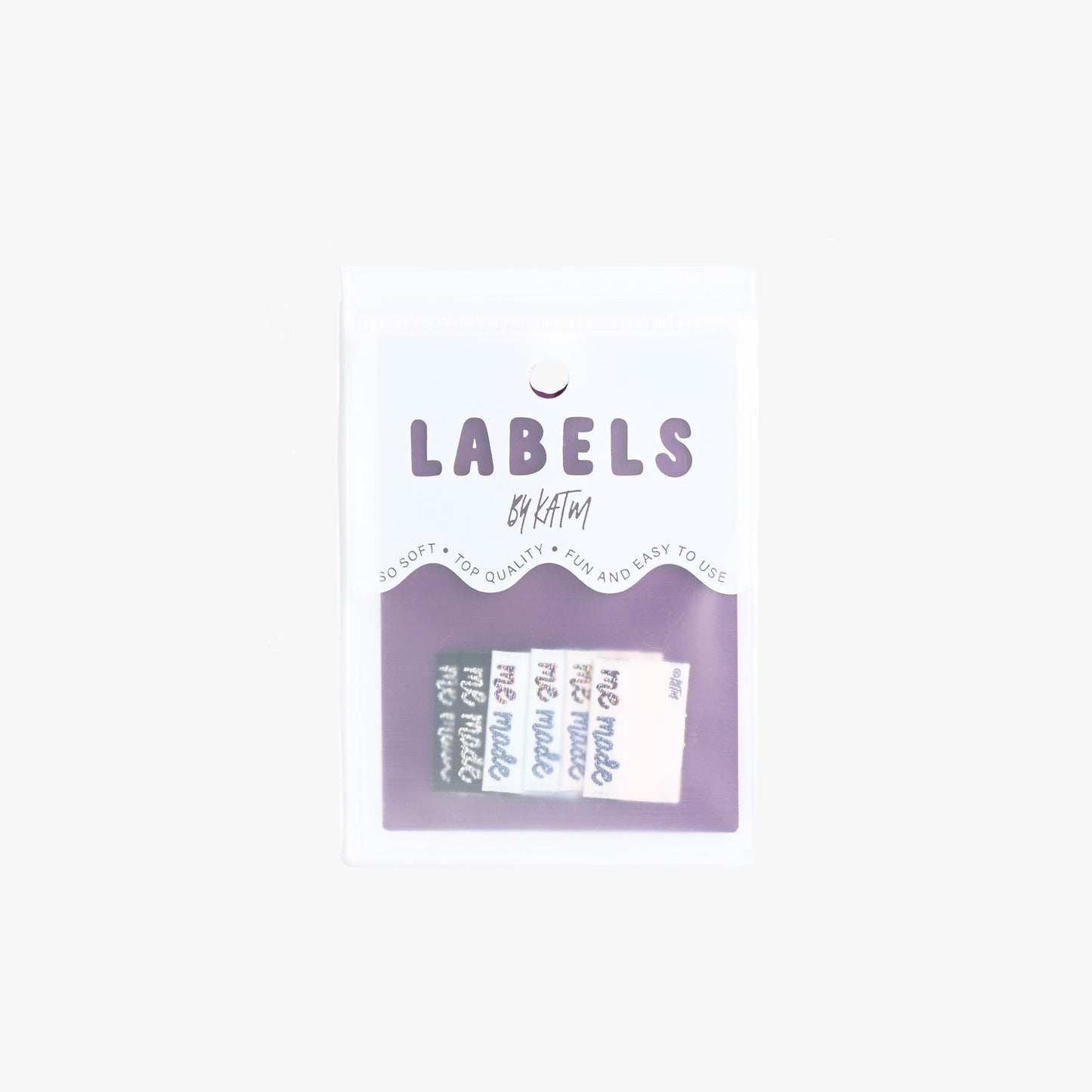 Kylie and the Machine - Woven Labels - "Me Made" Side Seam Labels