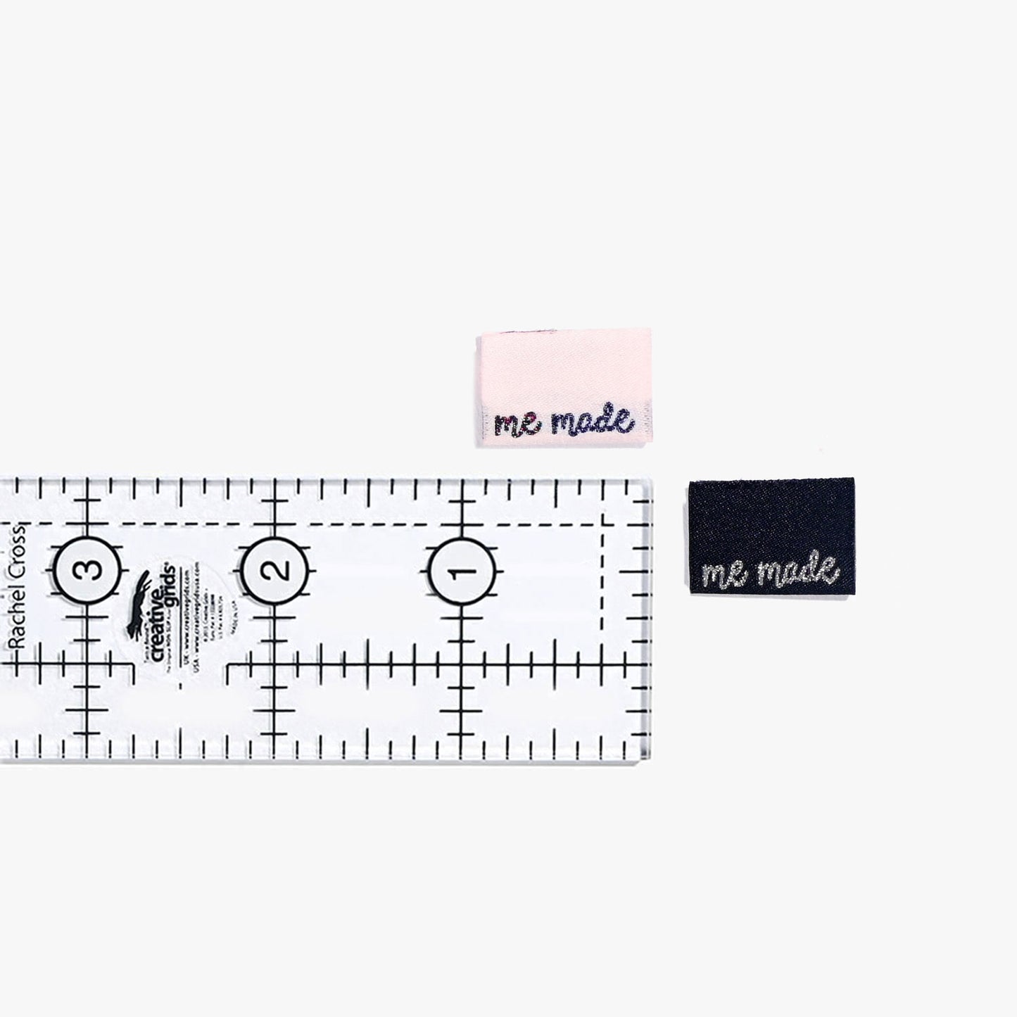 Kylie and the Machine - Woven Labels - "Me Made" Side Seam Labels