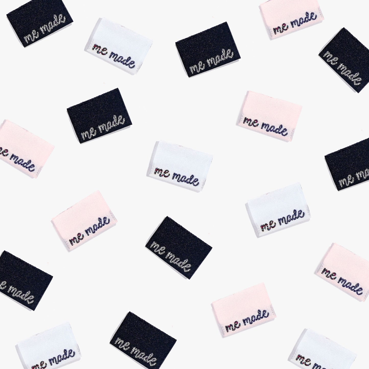 Kylie and the Machine - Woven Labels - "Me Made" Side Seam Labels