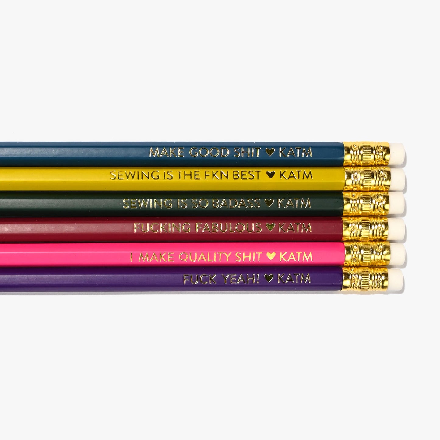 Kylie and the Machine - Sweary Sewist HB Pencils