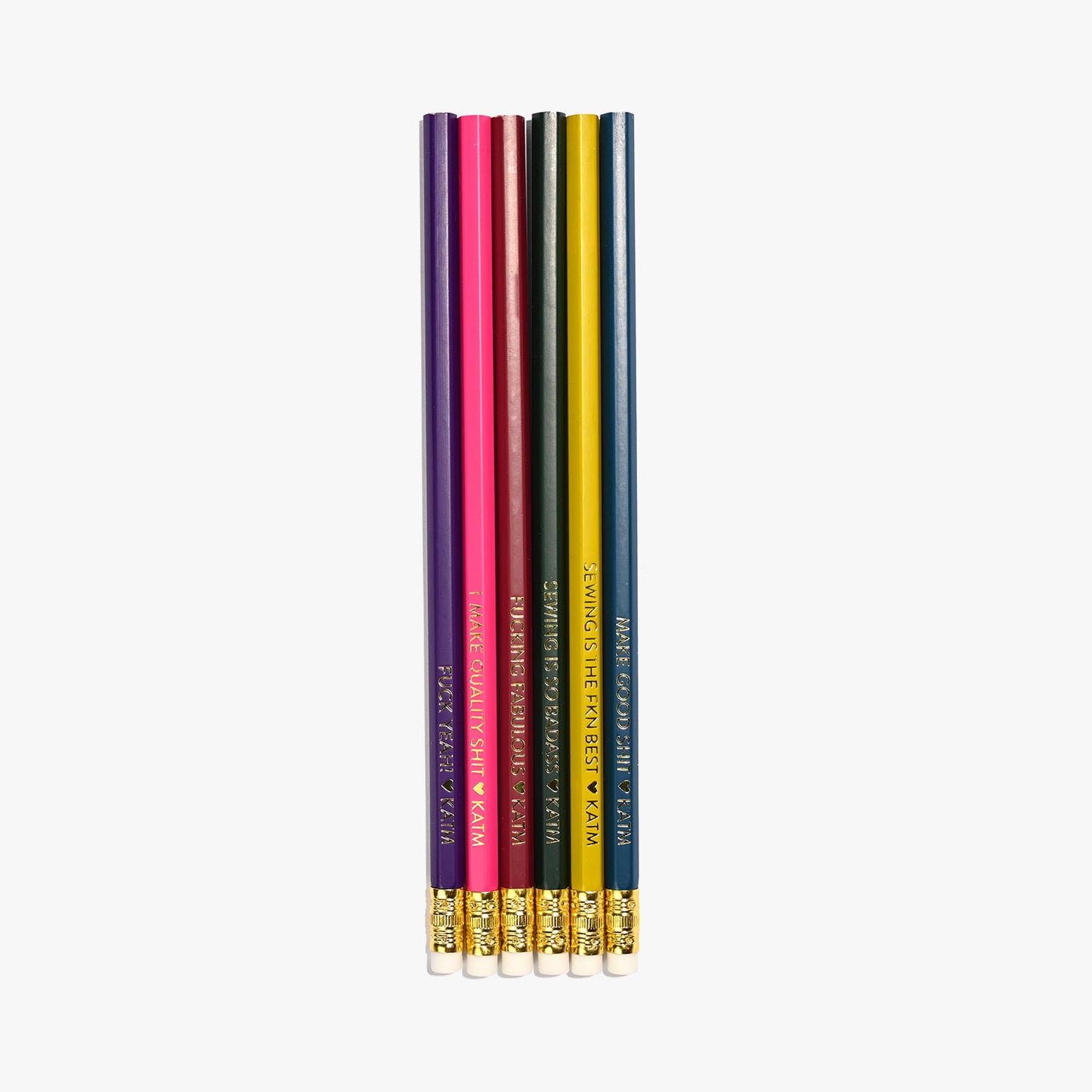 Kylie and the Machine - Sweary Sewist HB Pencils