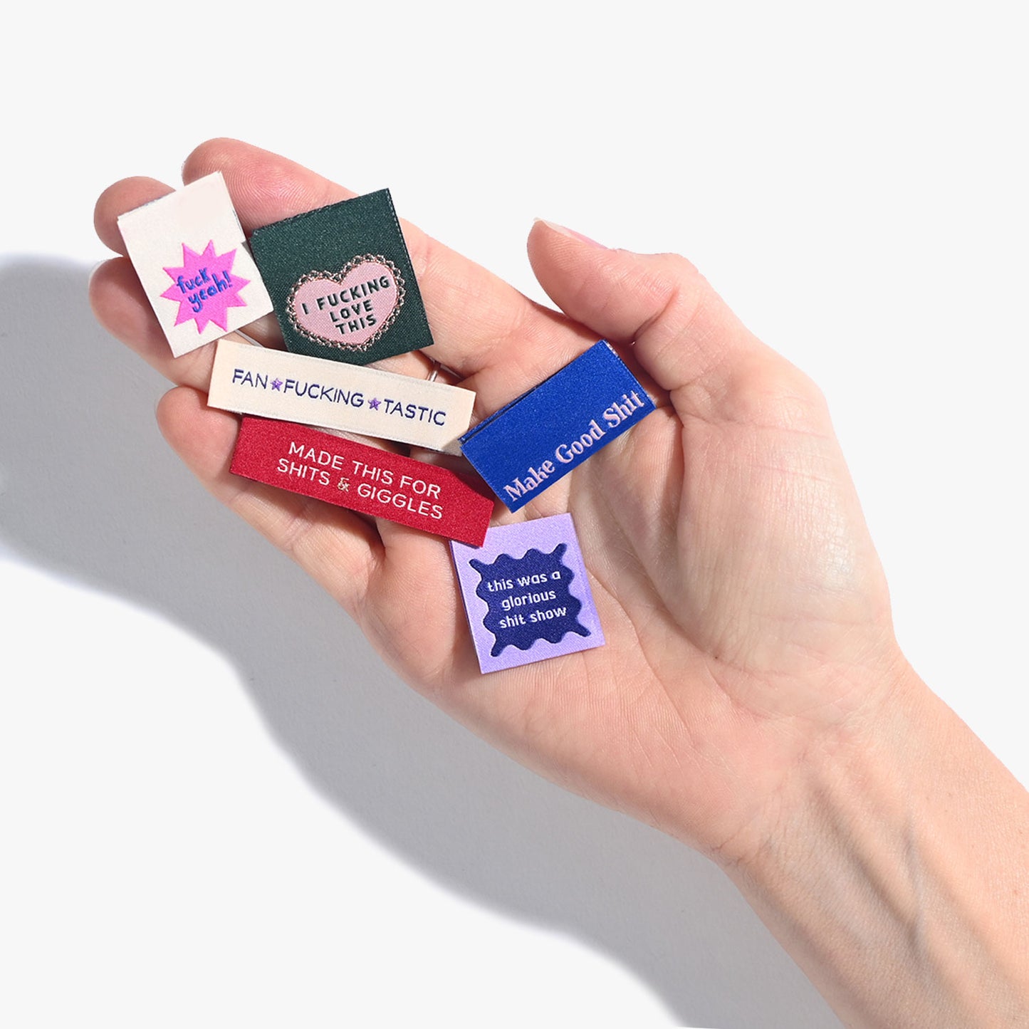 Kylie and the Machine - Woven Labels - The Sweary Sewist #4 Multipack