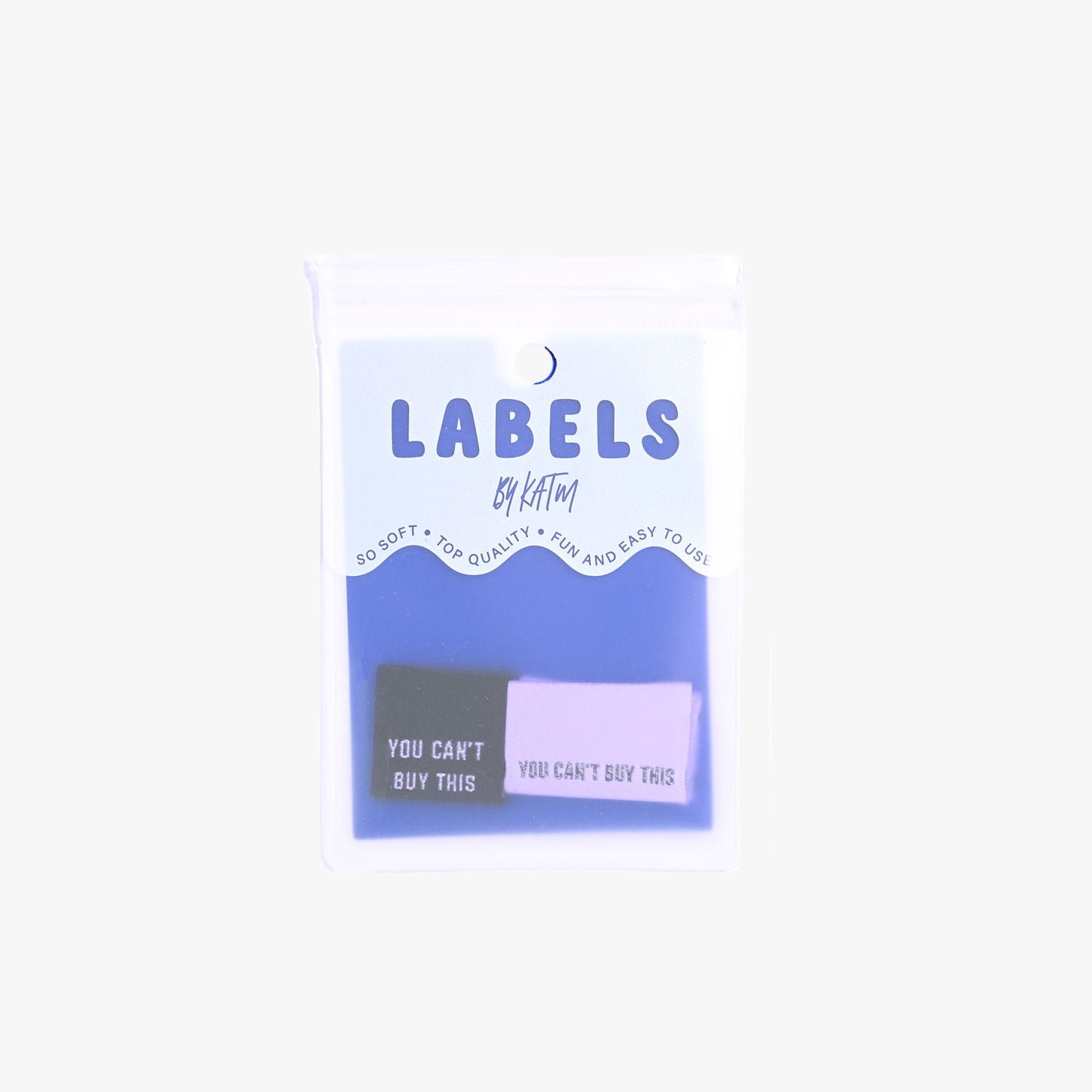 Kylie and the Machine - Woven Labels - "You Can't Buy This" (Metallic)