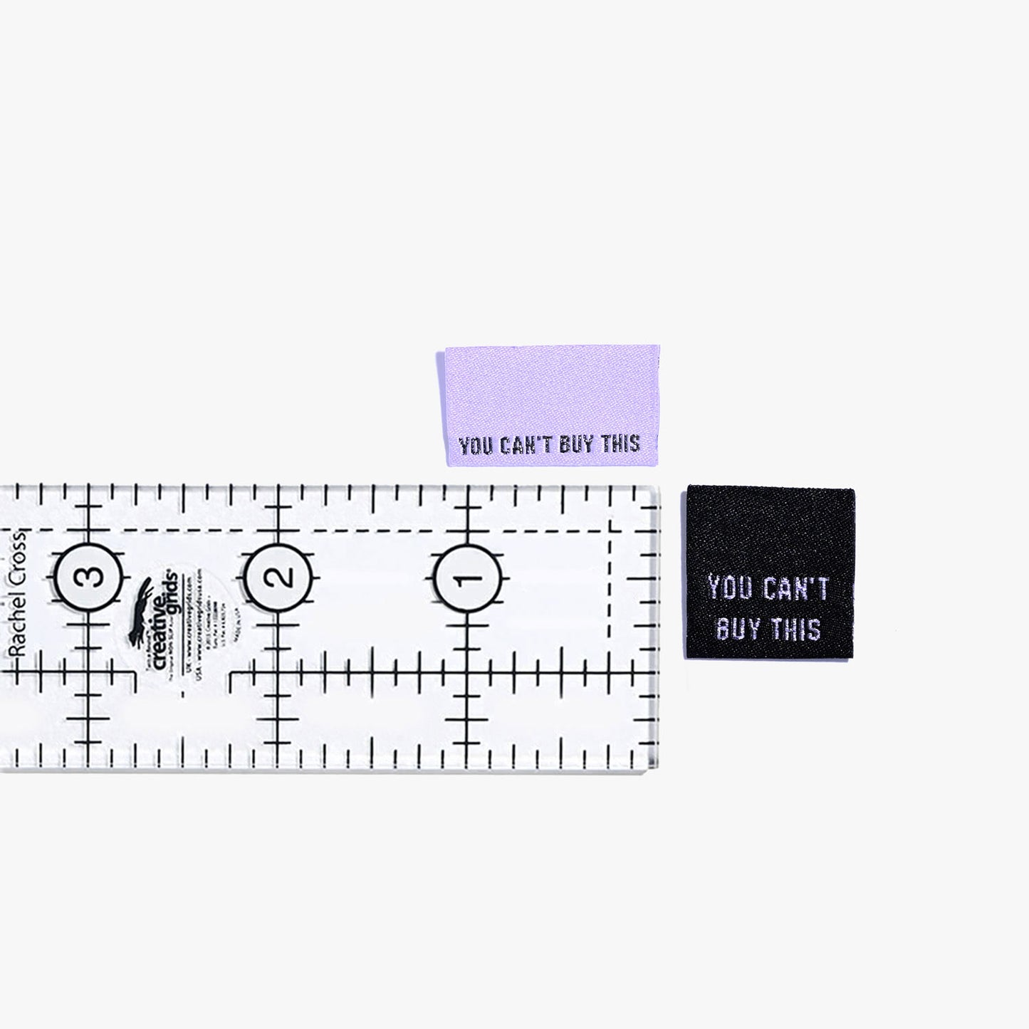 Kylie and the Machine - Woven Labels - "You Can't Buy This" (Metallic)