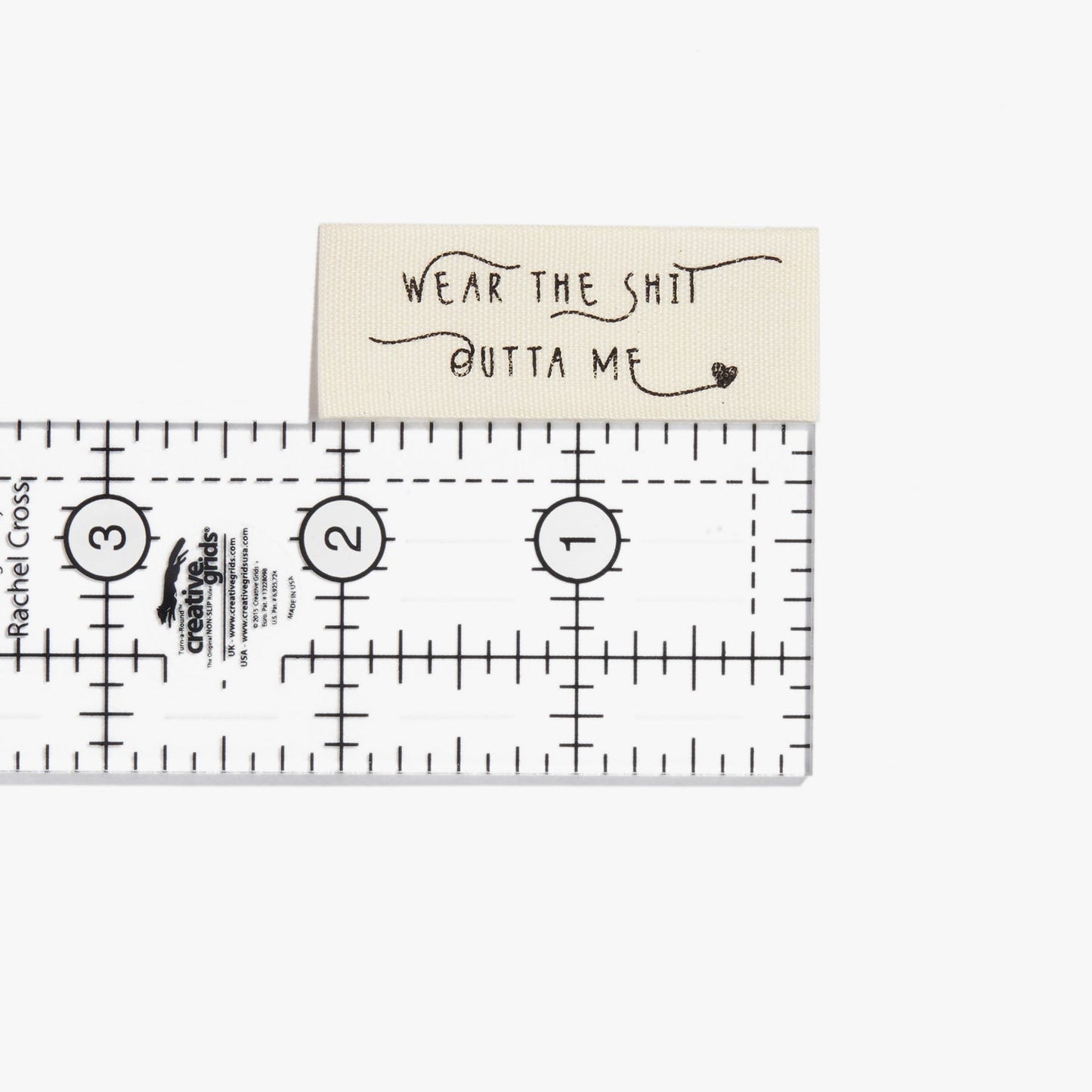 Kylie and the Machine - Woven Labels - "Wear the Sh*t Outta Me"