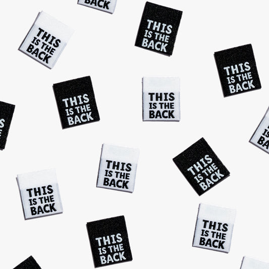 Kylie and the Machine - Woven labels - "This is the Back" 2.0