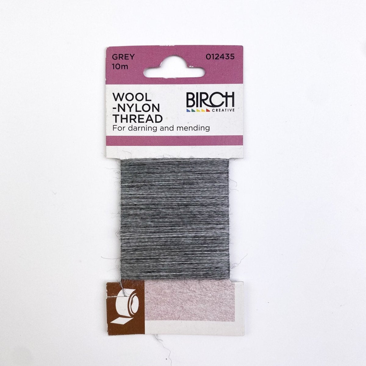 Birch - Wool-Nylon Thread For Darning and Mending