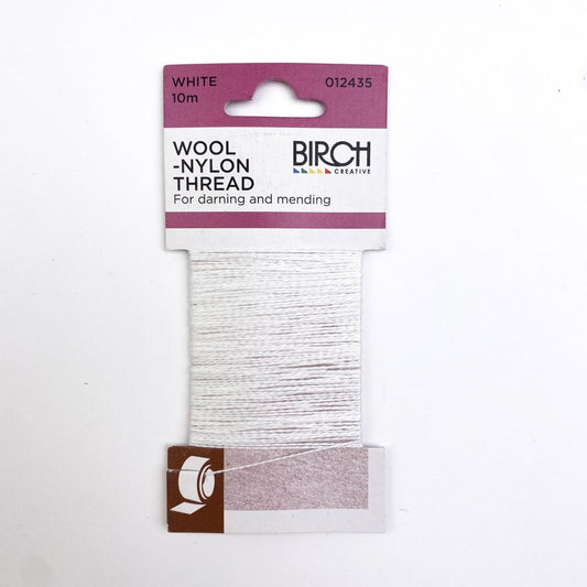 Birch  - Wool-Nylon Thread For Darning and Mending