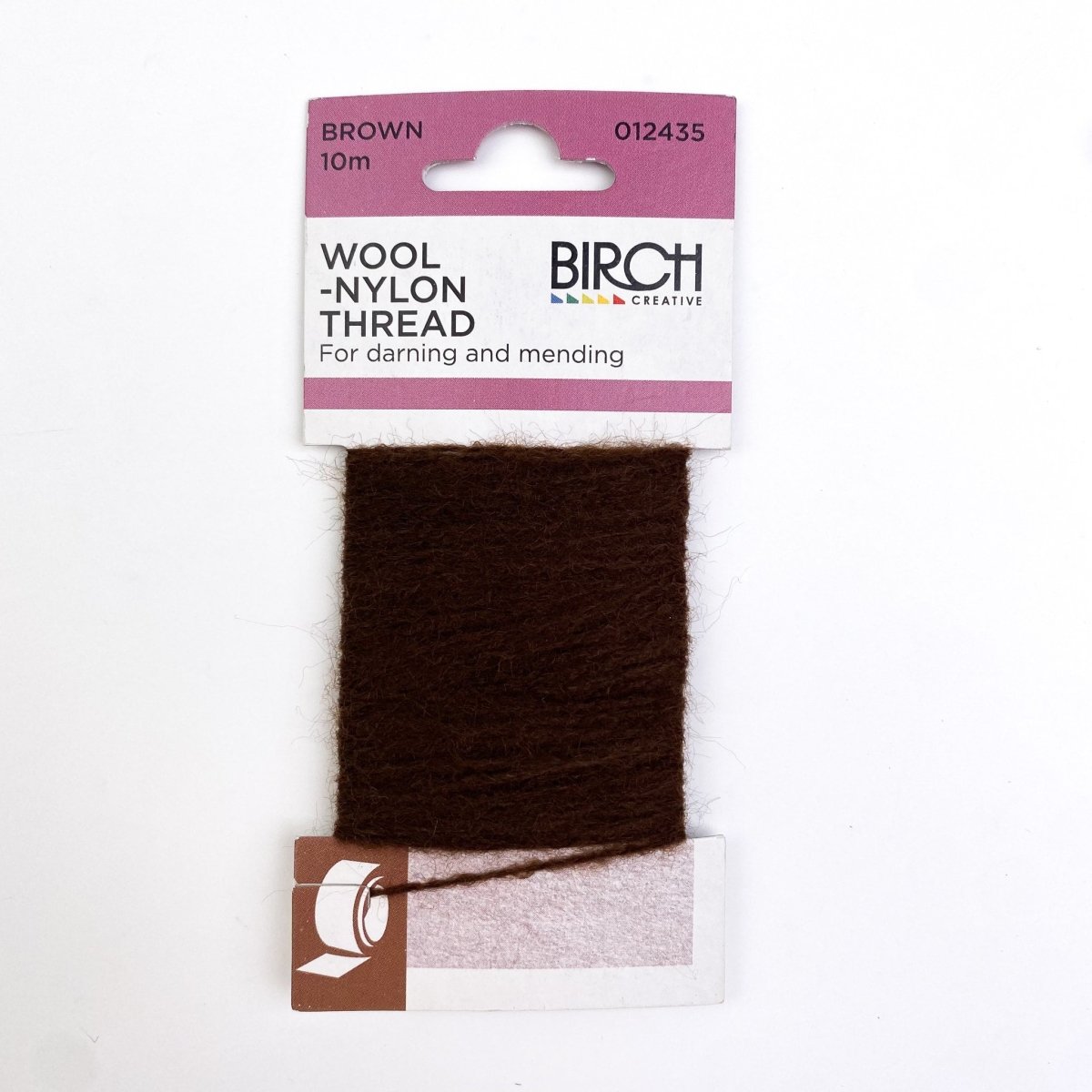 Birch - Wool-Nylon Thread For Darning and Mending