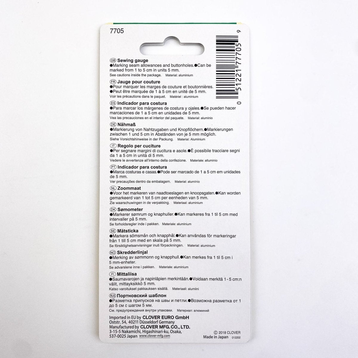 Clover - Sewing Gauge