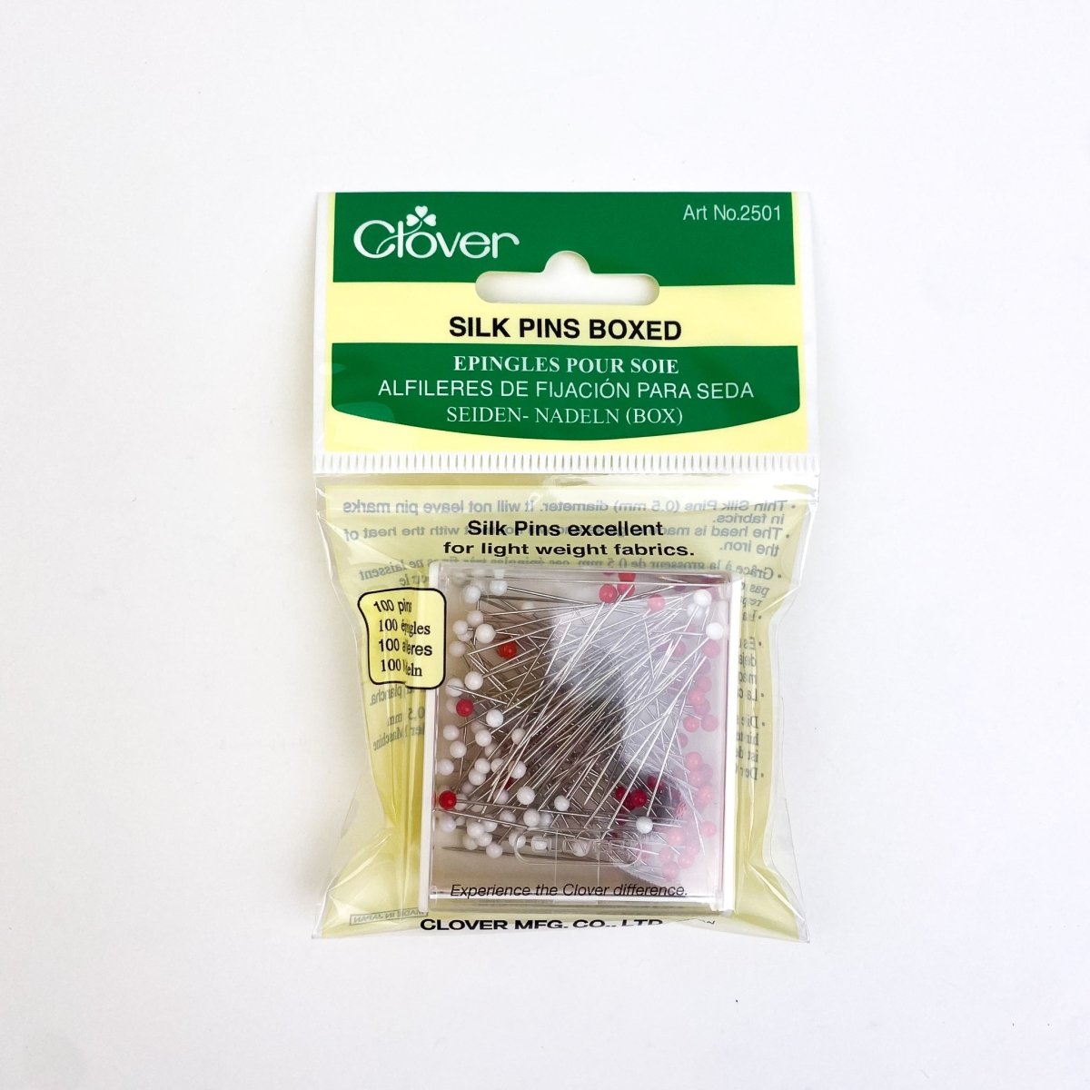 Clover - Silk Pins Boxed