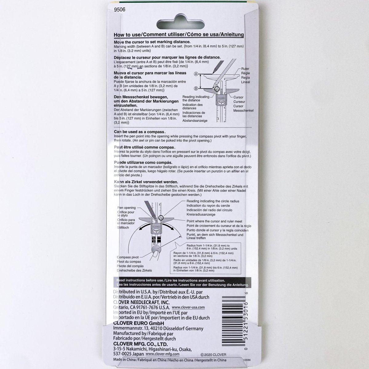 Clover - Sliding Gauge (Imperial)