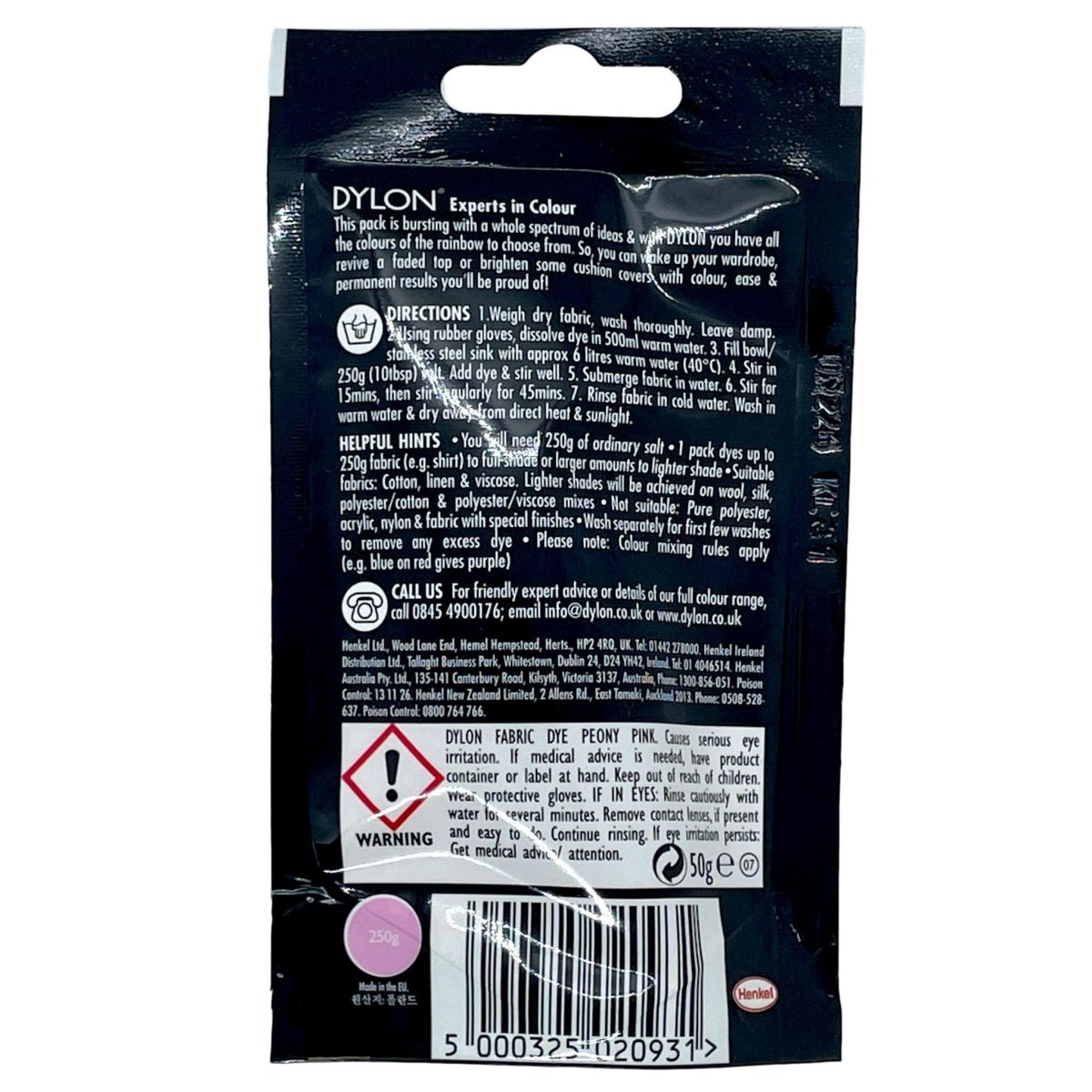 Dylon - Permanent Fabric Dye