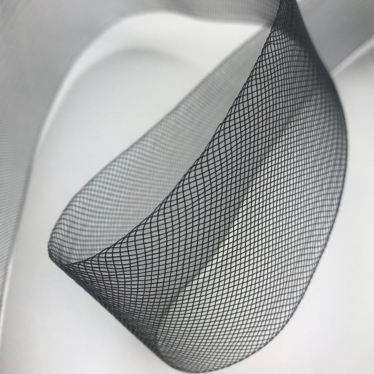 Horsehair Braid - Polyester - Black - Price Per Metre