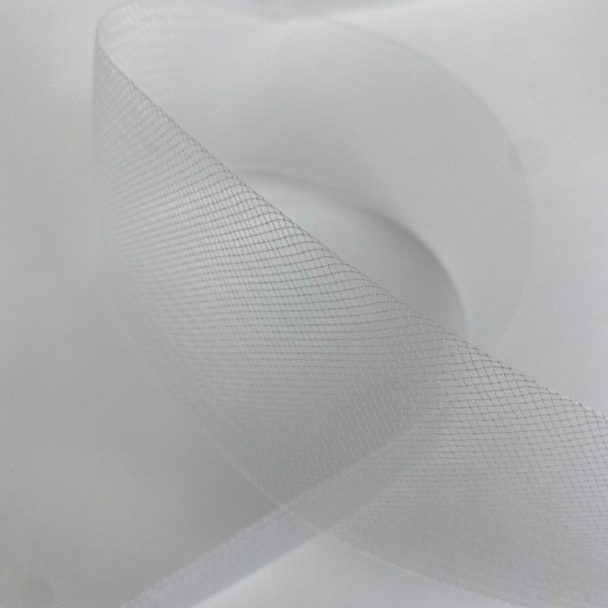 Horsehair Braid - Polyester - White - Price Per Metre