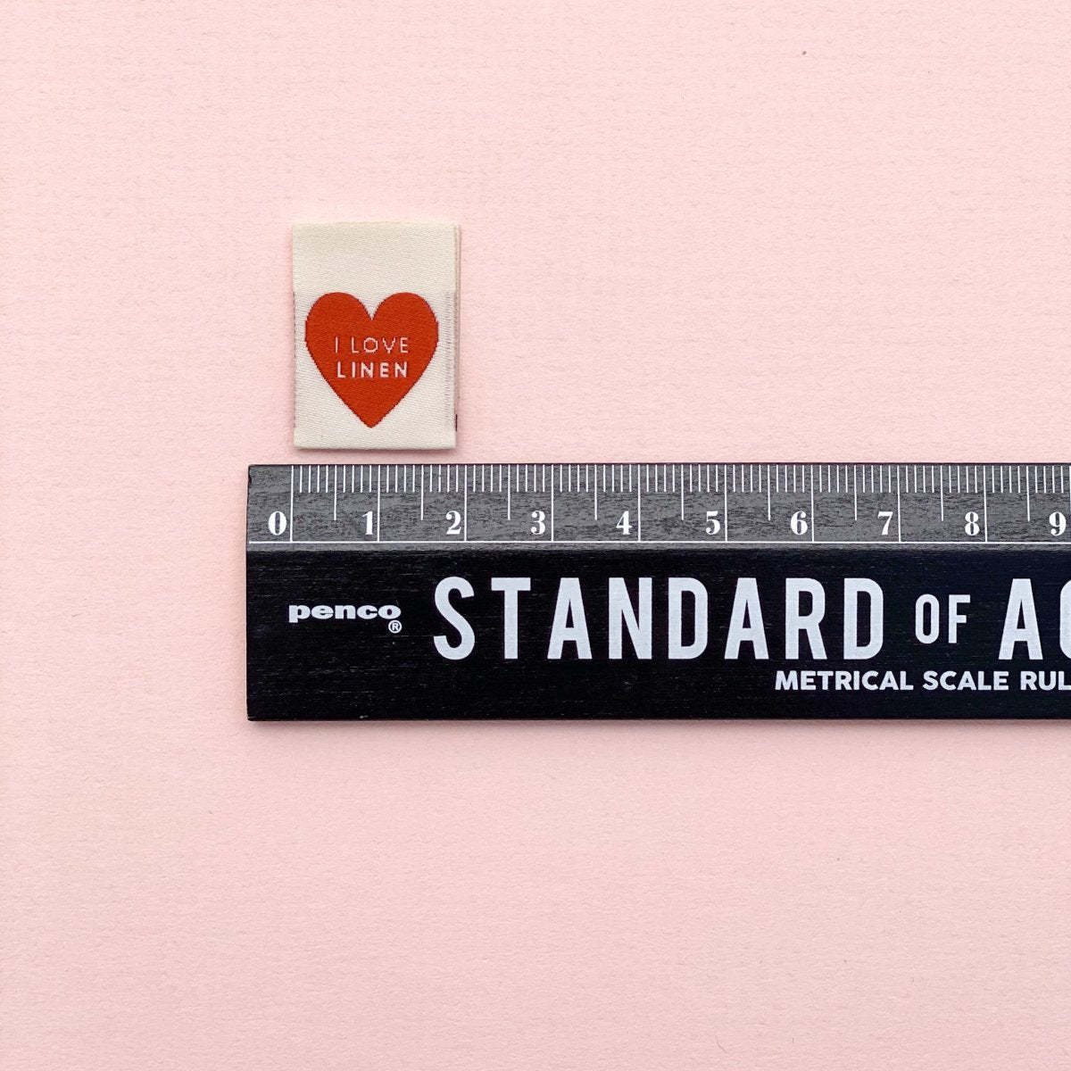 Kylie and the Machine - Woven Labels - "I Love Linen"
