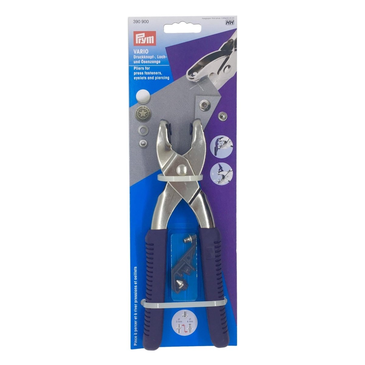 Prym - Vario Pliers with Piercing Tools - Sewing Gem