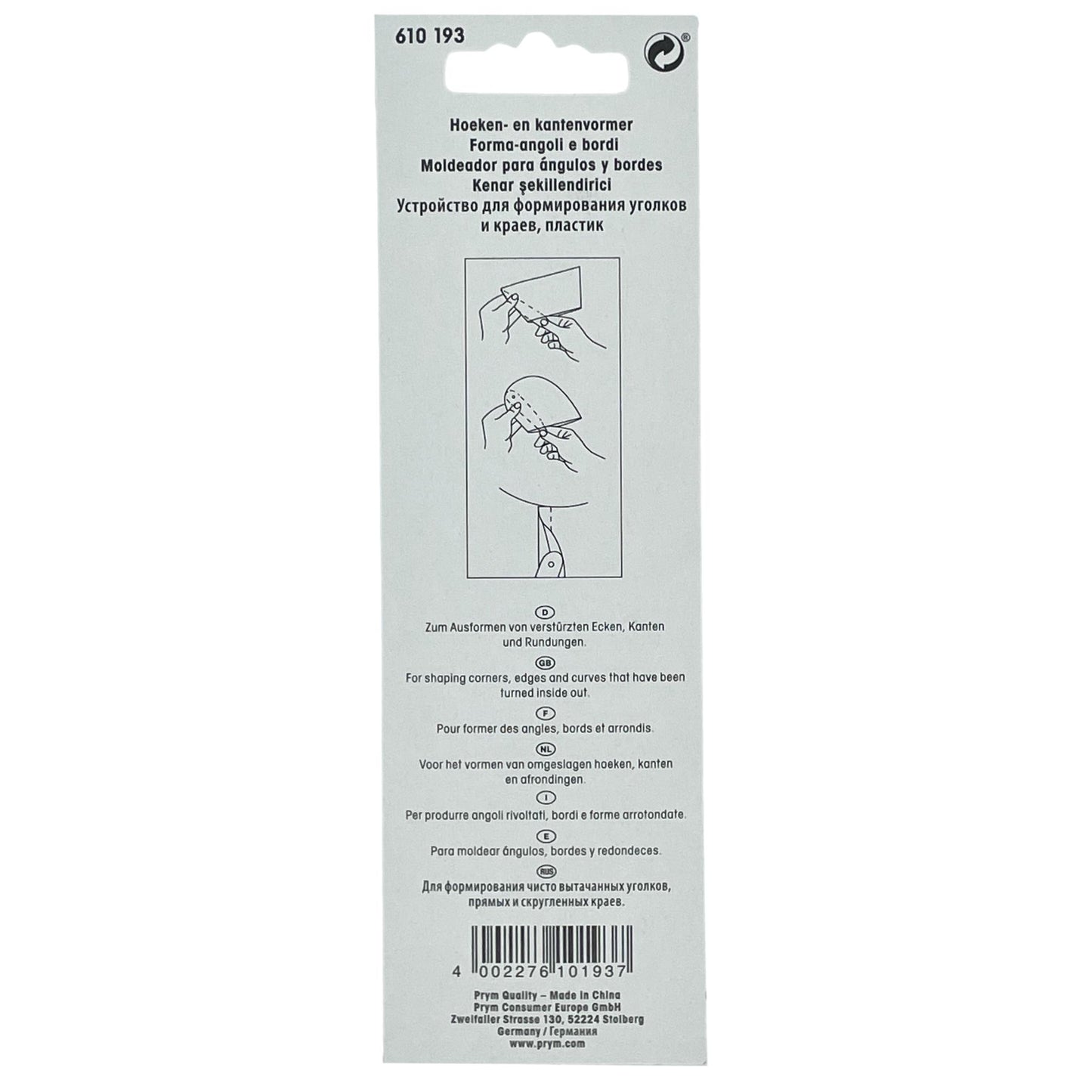 Prym Love - Corner and Edge Shaper