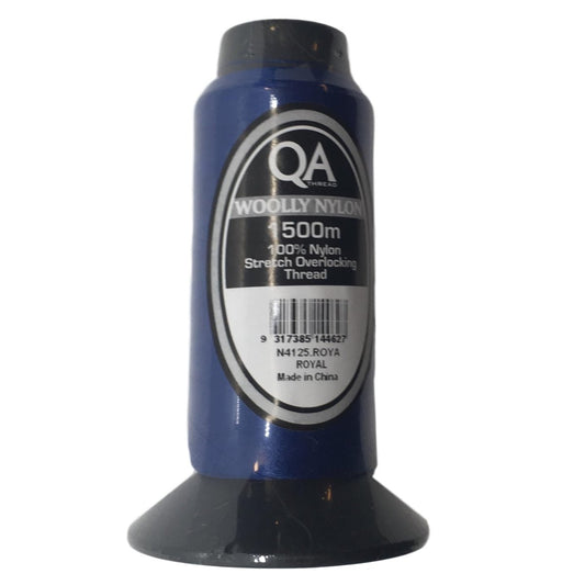 QA Woolly Nylon Thread - 1500m - Assorted Colours - Sewing Gem