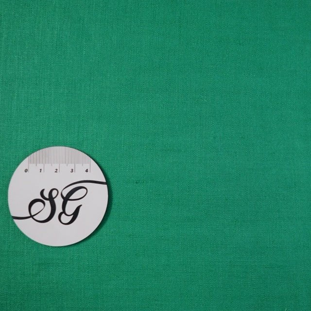 Sophie - 100% Mid-Weight Linen - Spring Green - Sewing Gem