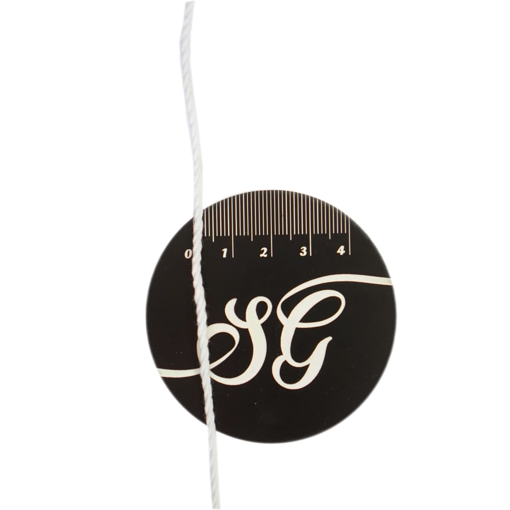 Uni-Trim - White Cotton Piping Cord (Various Sizes Available) - Sewing Gem