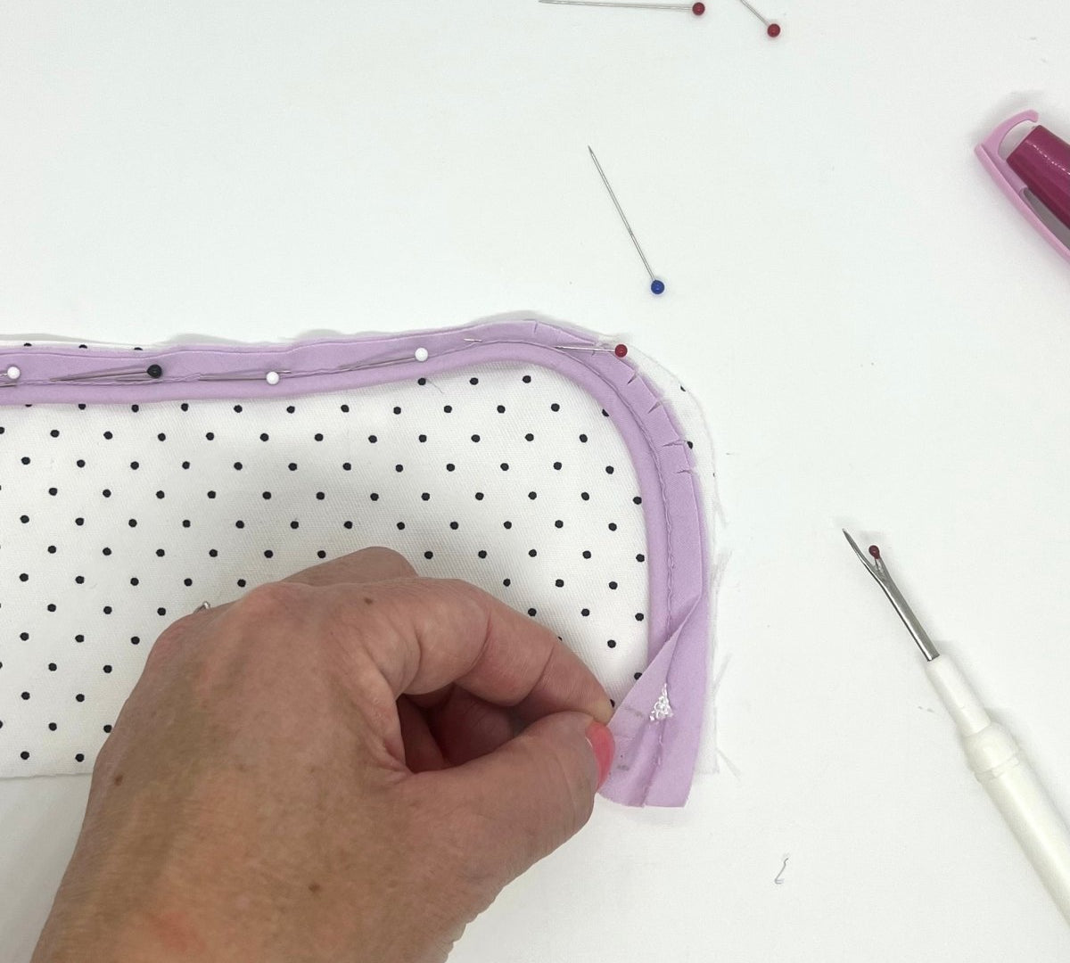 A Quick Piping Tip - Sewing Gem
