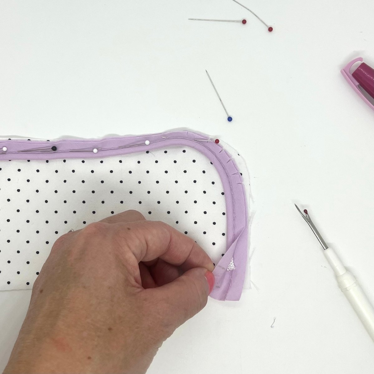 A Quick Piping Tip - Sewing Gem