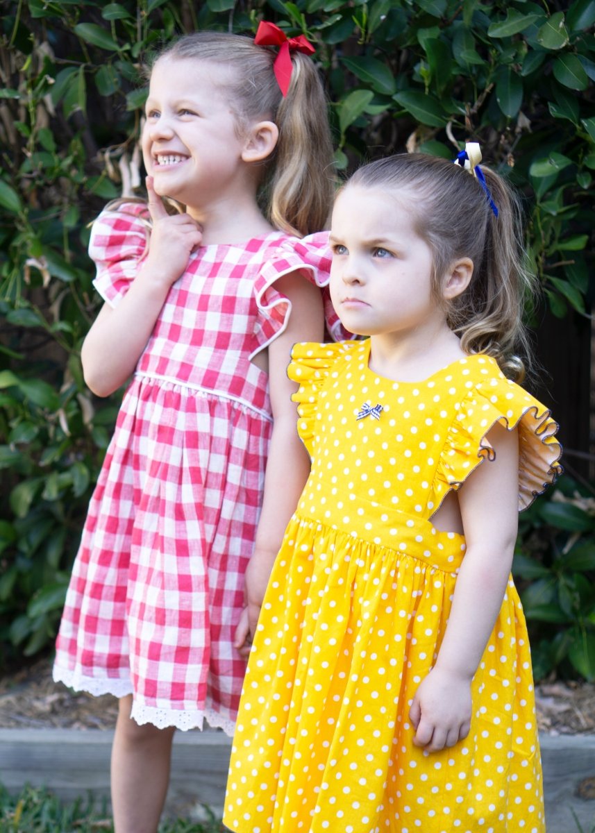 Bebekins Polly Pinafore - The Pretty Pictures - Sewing Gem
